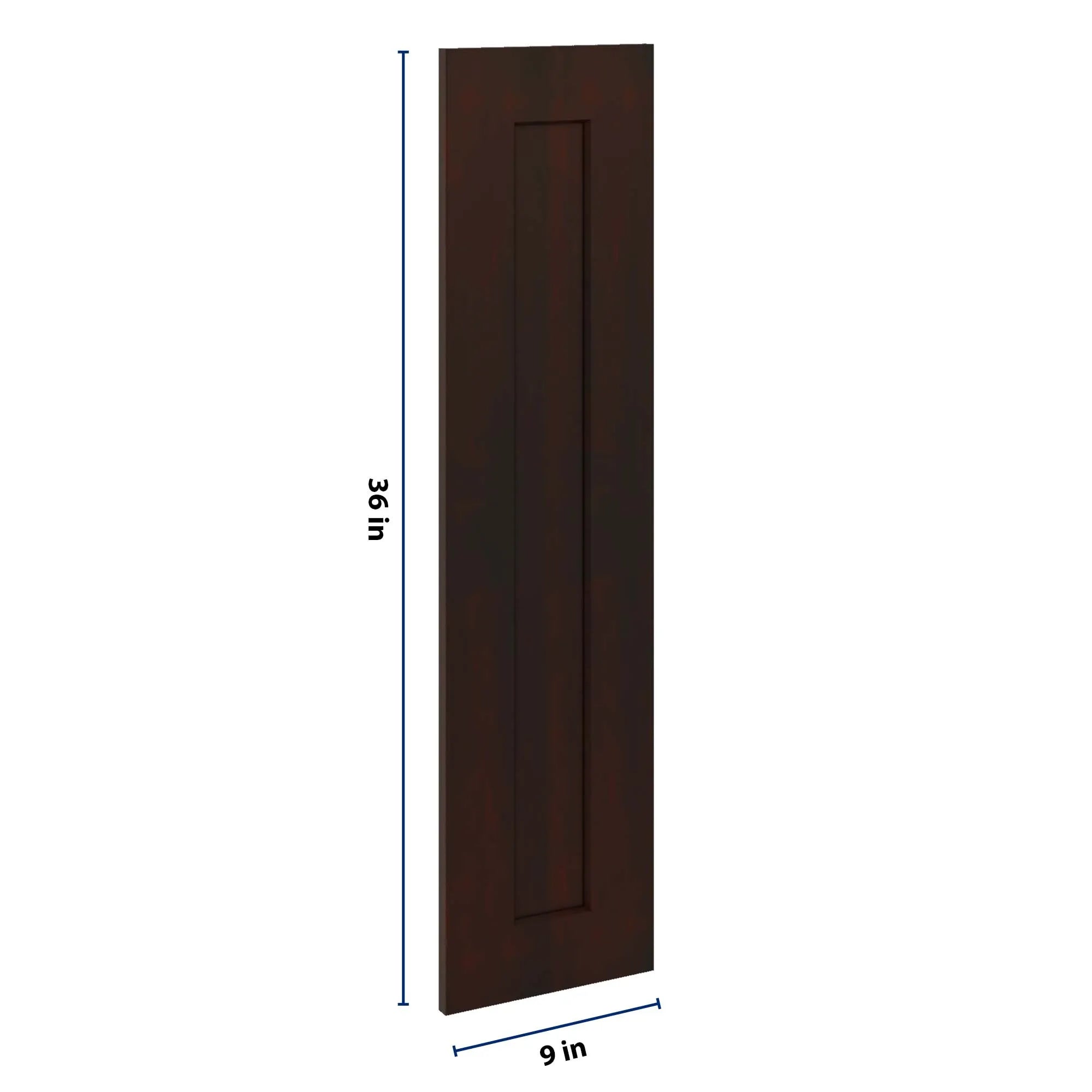 J&K Java Coffee S1 Dummy Door Panel 09" W x 36" H