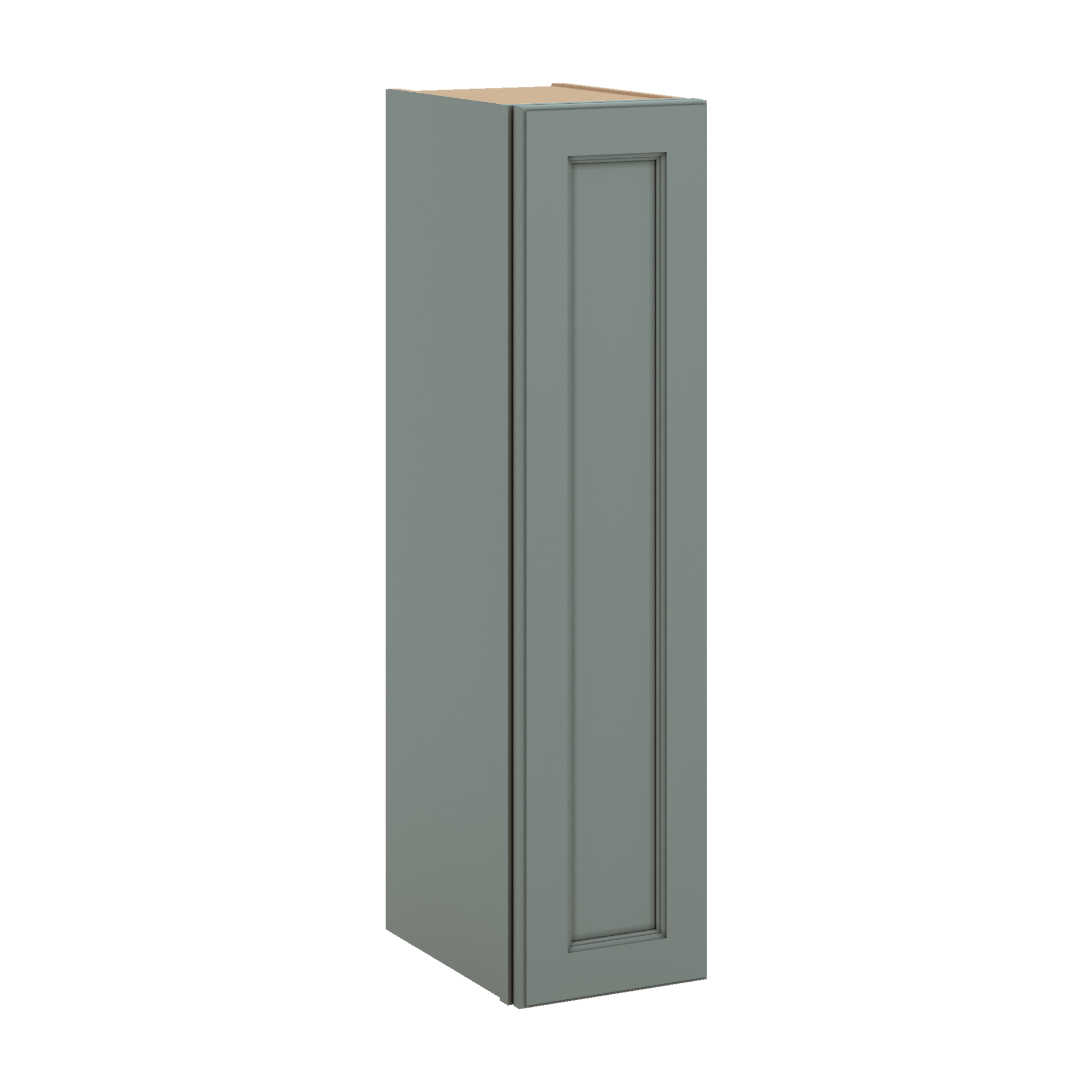 J&K Sage E3 Single Door Wall Cabinet - 09" W x 36" H