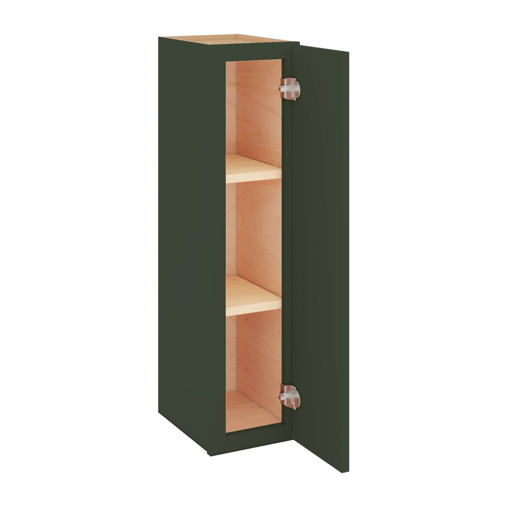 Modernform Cabinet Slim Sage Green 09" W X 36" H X 12" D Single Door Wall Cabinet