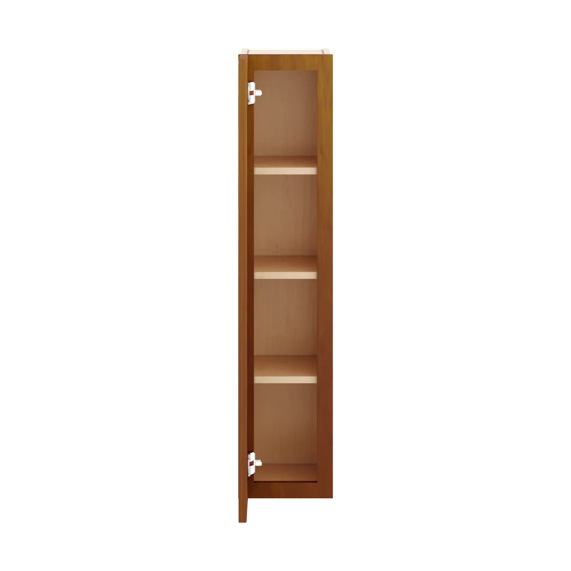 j k mocha glazed k10 single door wall cabinet 09 w x 42 h