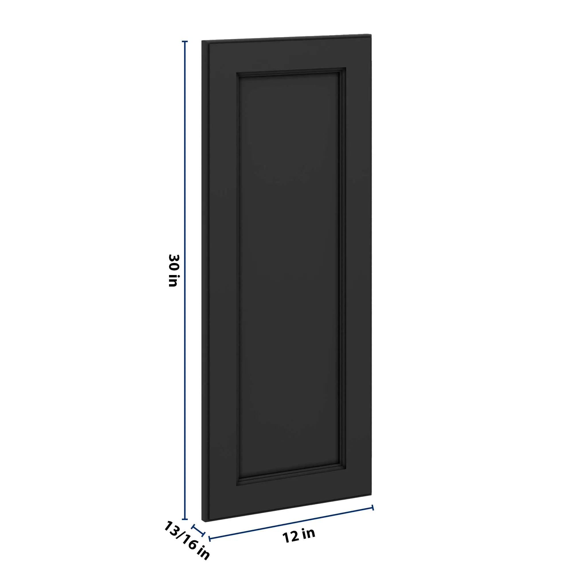 J&K Charcoal E2 Dummy Door Panel 12" W x 30" H