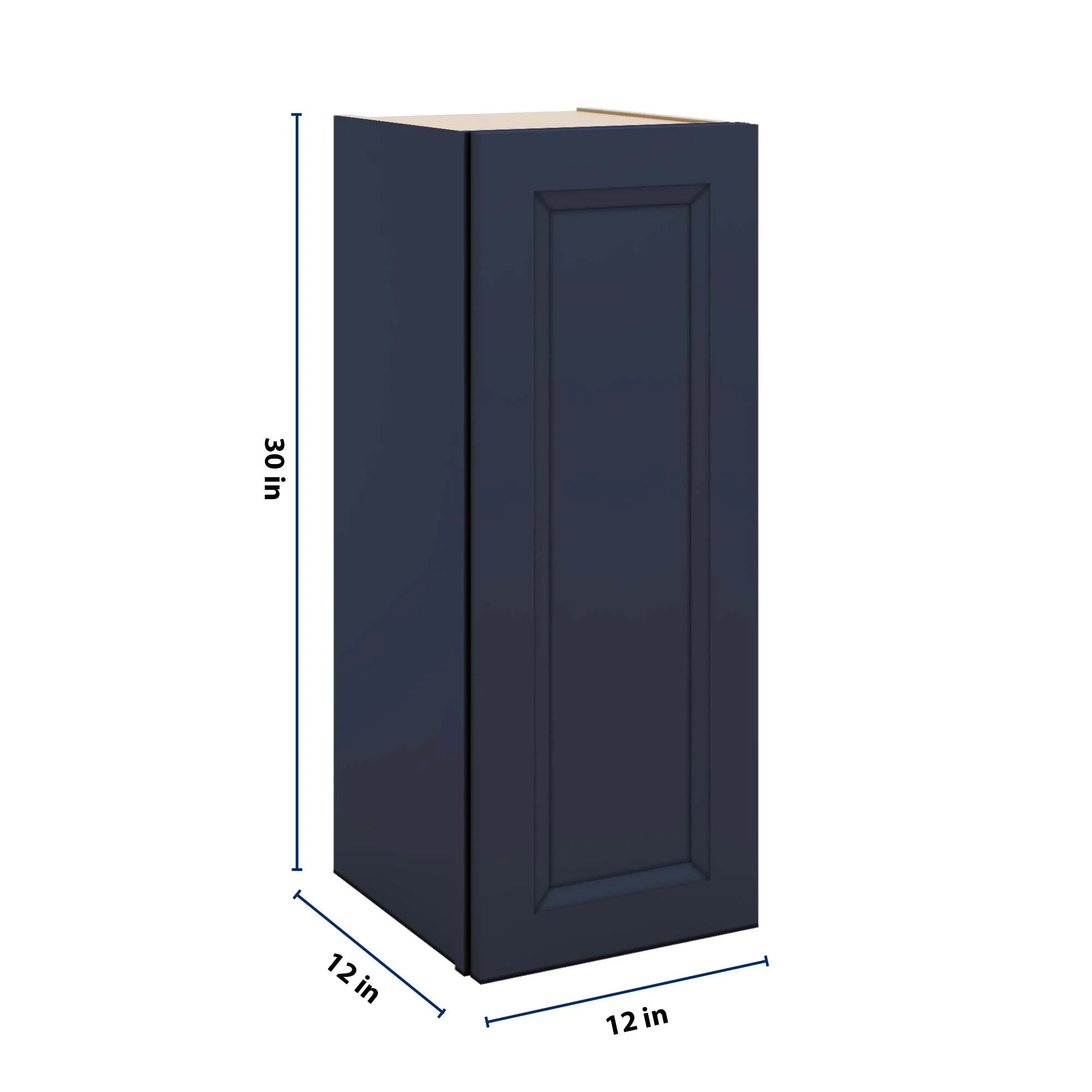 J&K Naval B7 Single Door Wall Cabinet - 12" W x 30" H