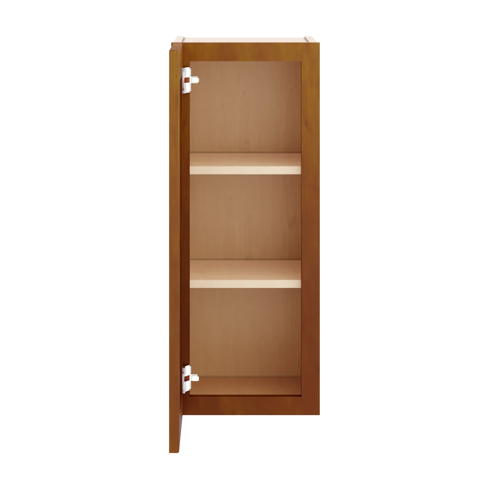 j k mocha glazed k10 single door wall cabinet 12 w x 30 h