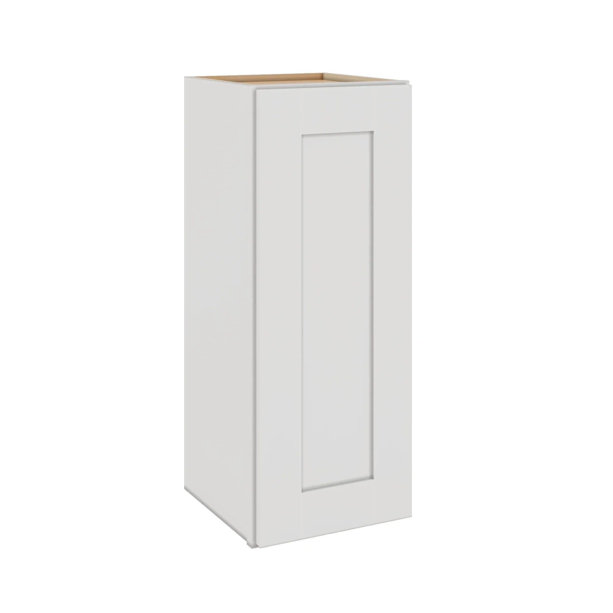 Modernform Cabinet White Shaker 12" W X 30" H X 12" D  Single Door Wall Cabinet