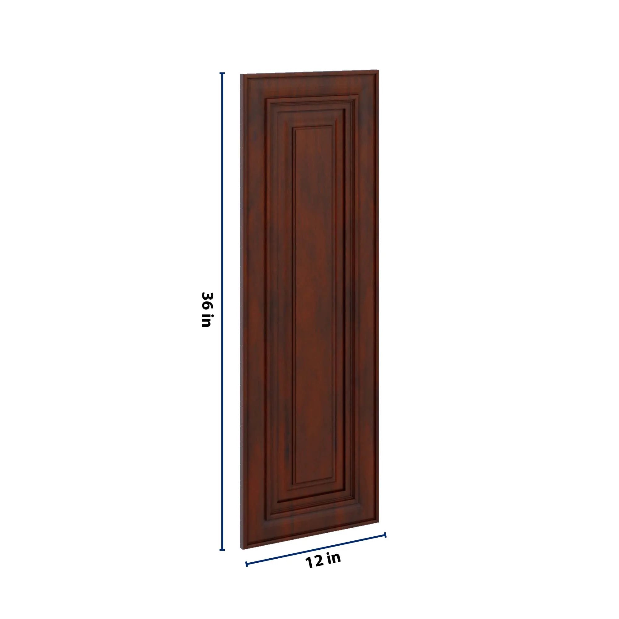 J&K Mahogany J5 Dummy Door Panel 12" W x 36" H