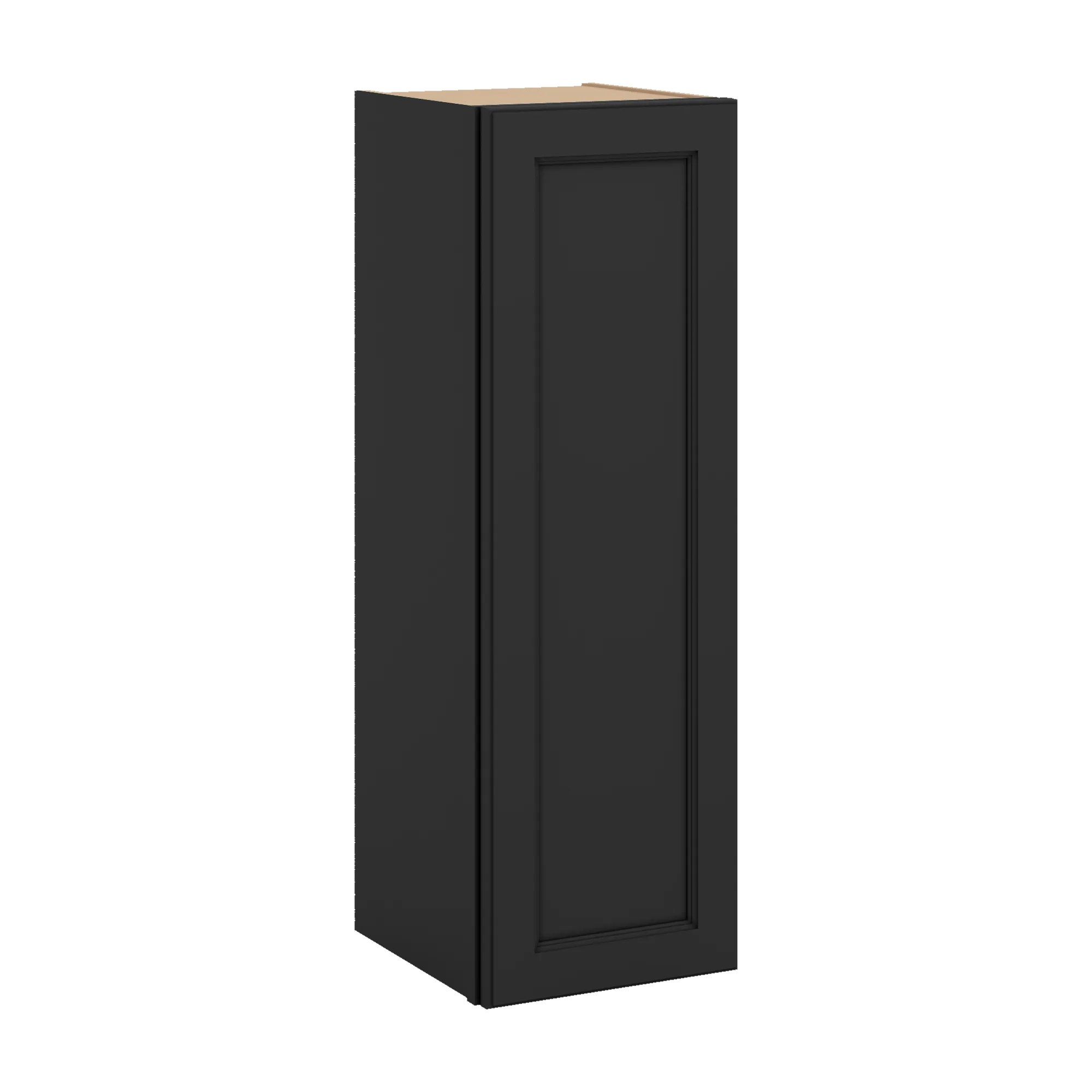 J&K Charcoal E2 Single Door Wall Cabinet - 12" W x 36" H