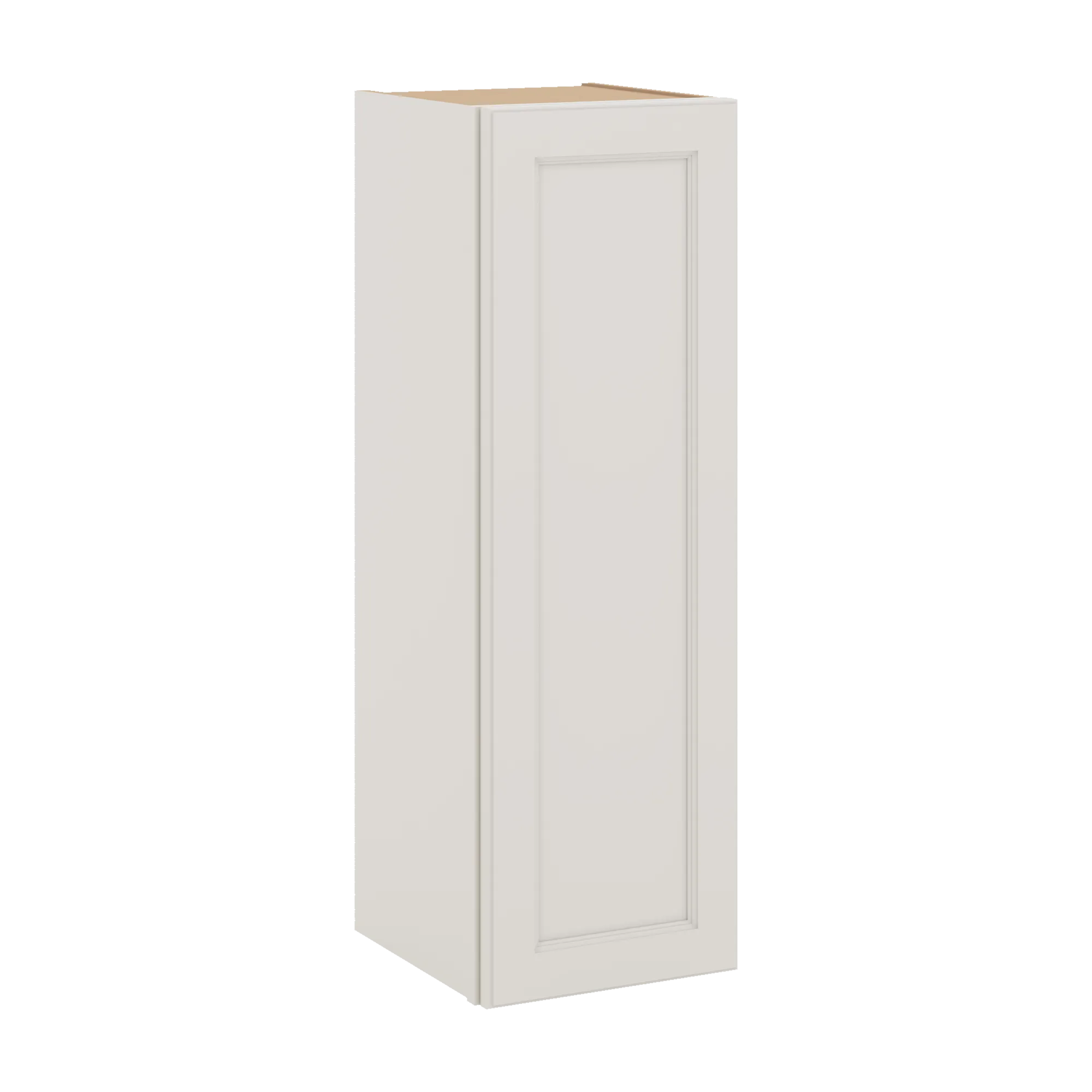 J&K Dove E1 Single Door Wall Cabinet - 12" W x 36" H
