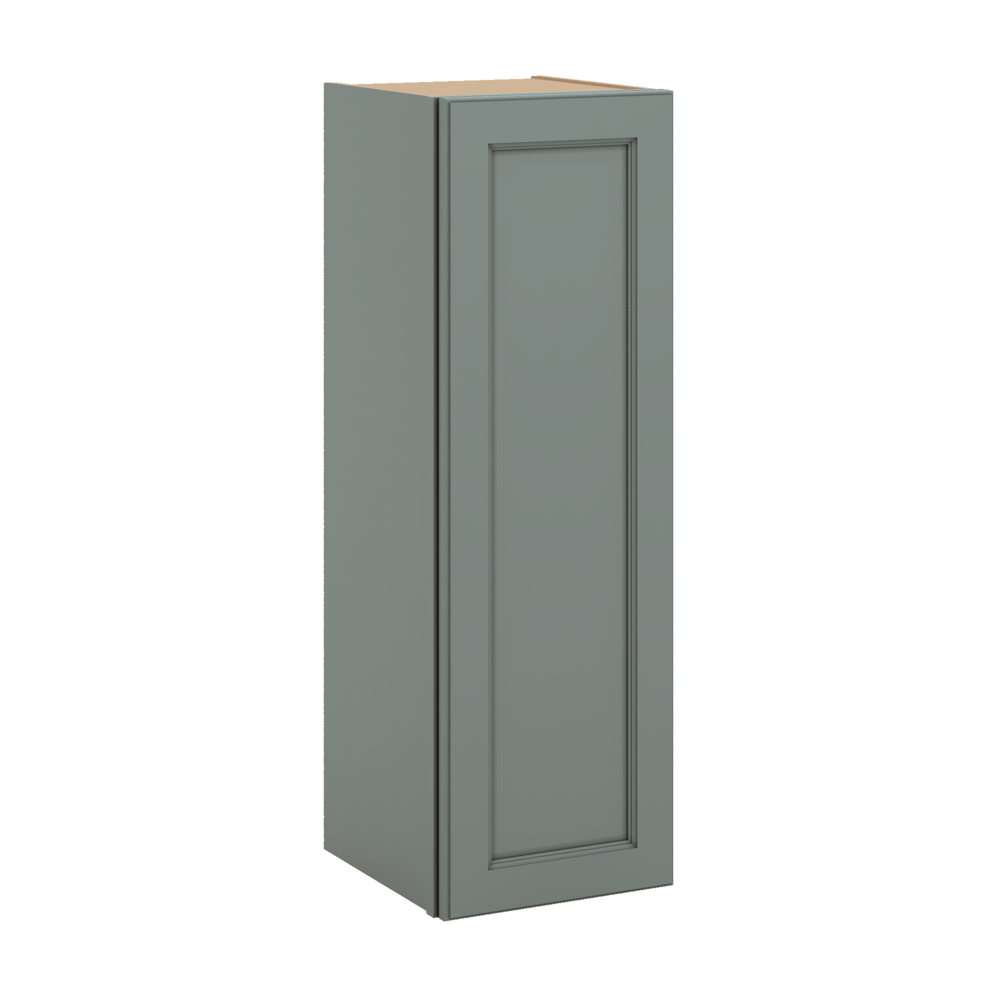 J&K Sage E3 Single Door Wall Cabinet - 12" W x 36" H