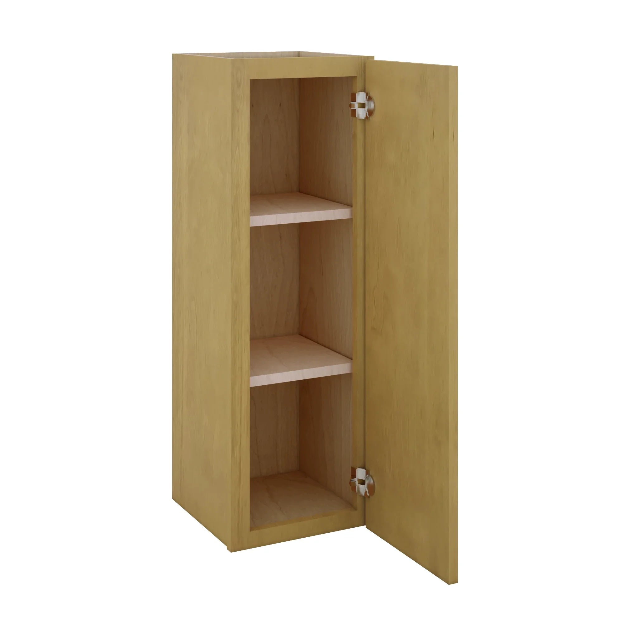 Modernform Cabinet Natural Shaker 12" W X 36" H X 12" D Single Door Wall Cabinet