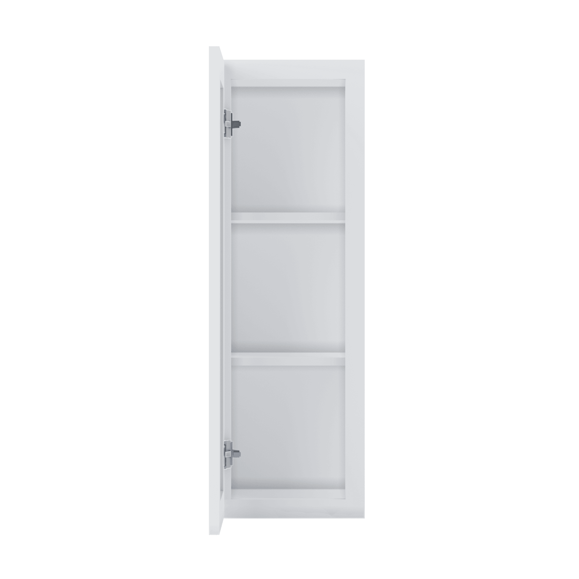 Wall Kitchen Cabinet W1236 Alpina White LessCare 12 in. width 36 in. height 12 in. depth