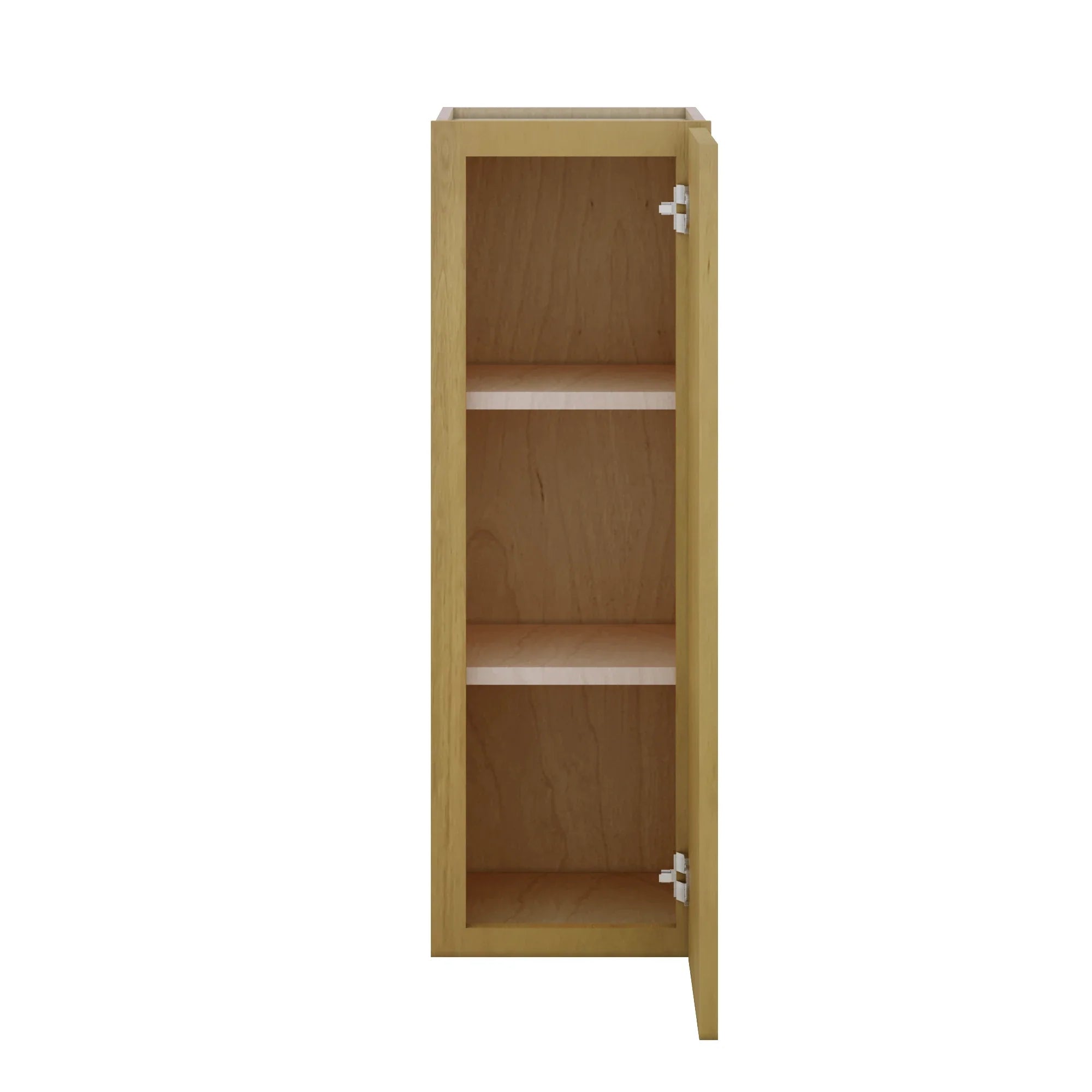 Modernform Cabinet Natural Shaker 12" W X 36" H X 12" D Single Door Wall Cabinet