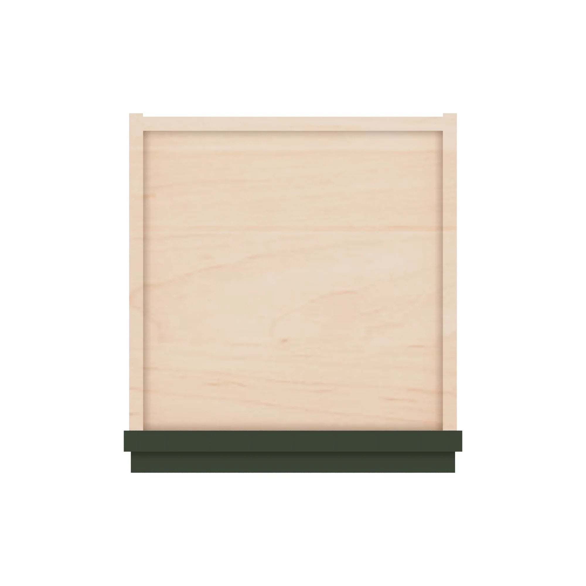 Modernform Cabinet Slim Sage Green 12" W X 36" H X 12" D Single Door Wall Cabinet