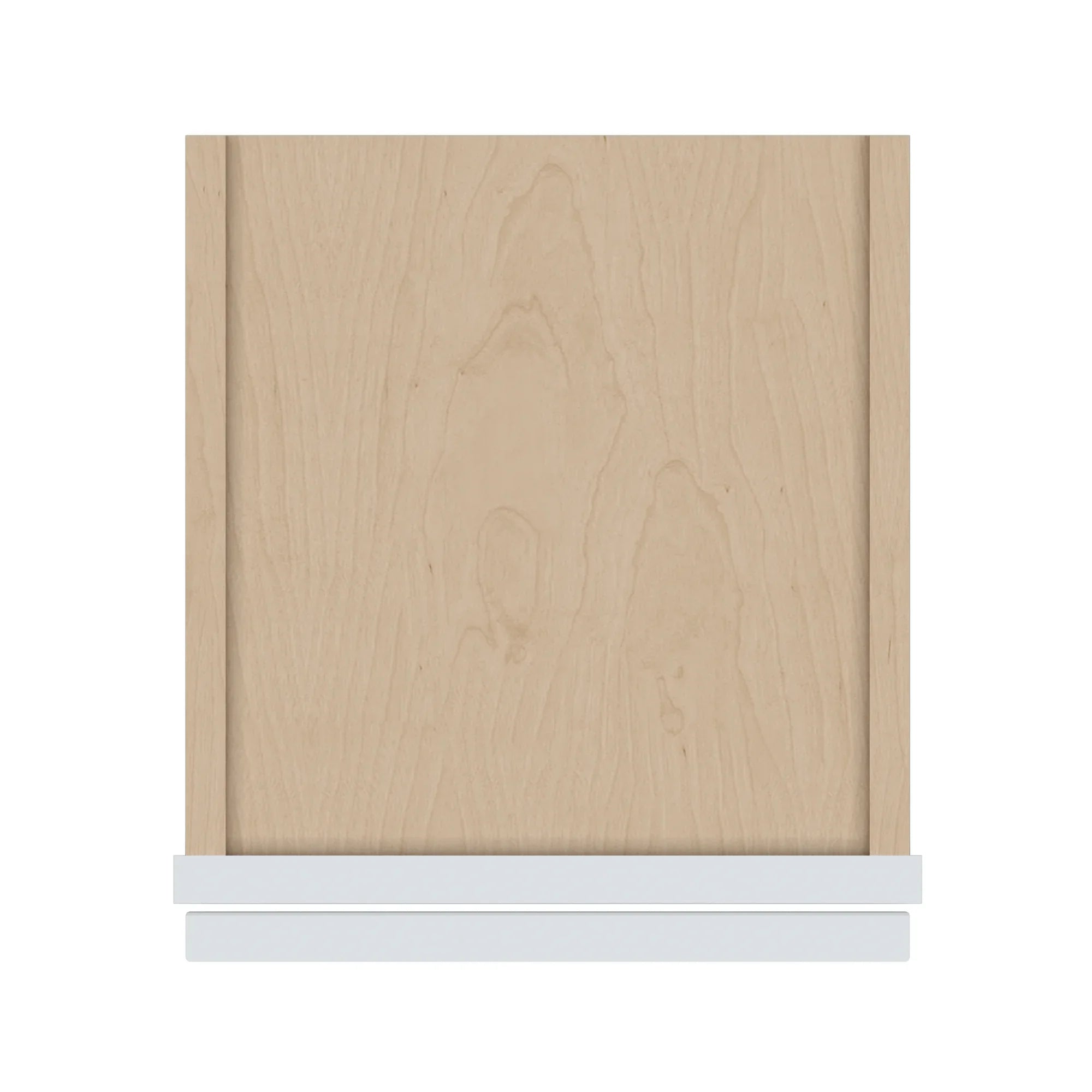J&K White Shaker S8 Single Door Wall Cabinet   12" W x 36" H