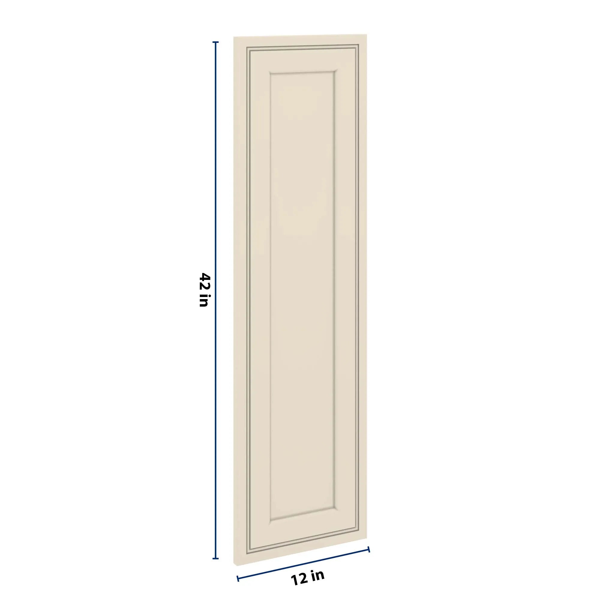 J&K Pearl Glazed H9 Dummy Door Panel 12" W x 42" H