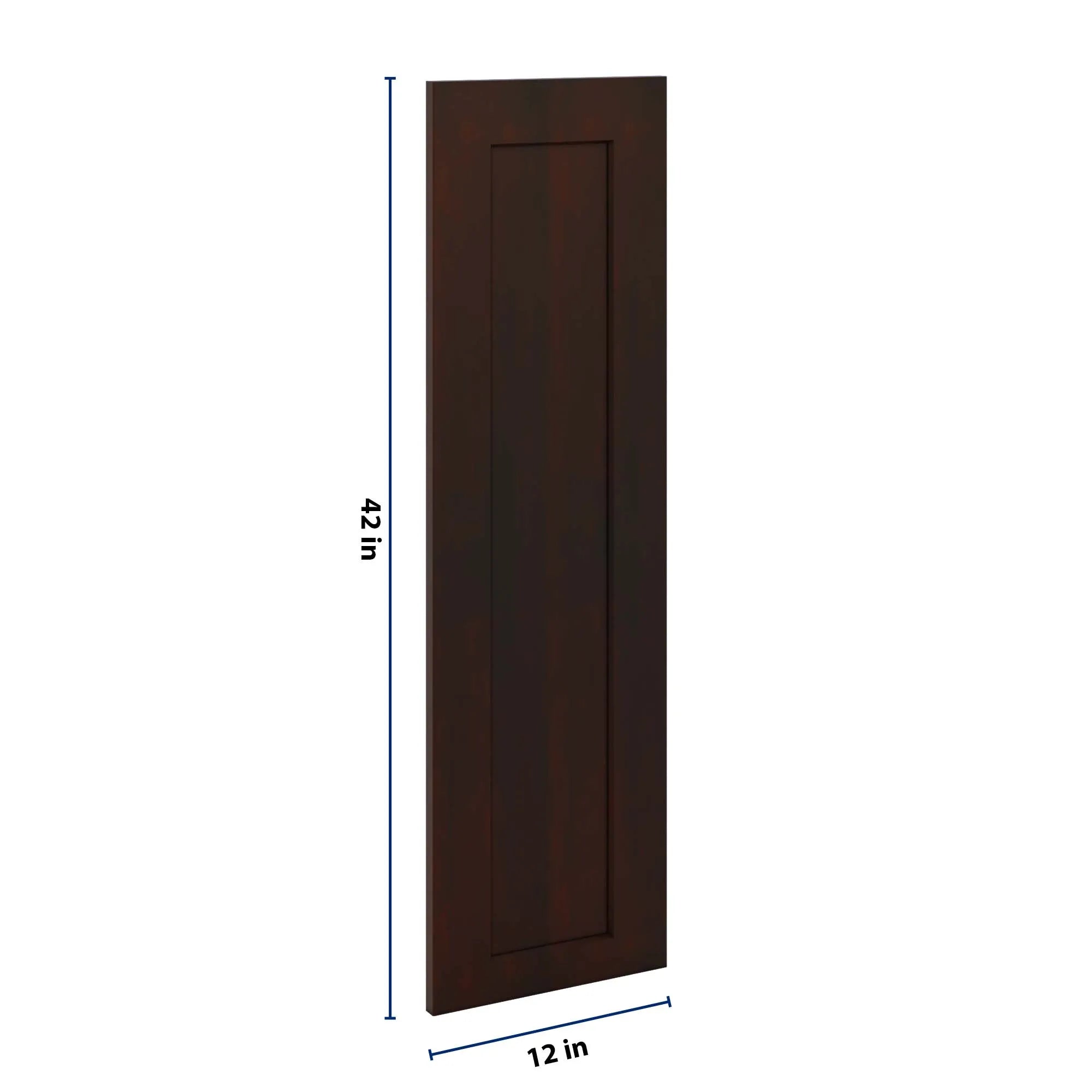 J&K Java Coffee S1 Dummy Door Panel 12" W x 42" H