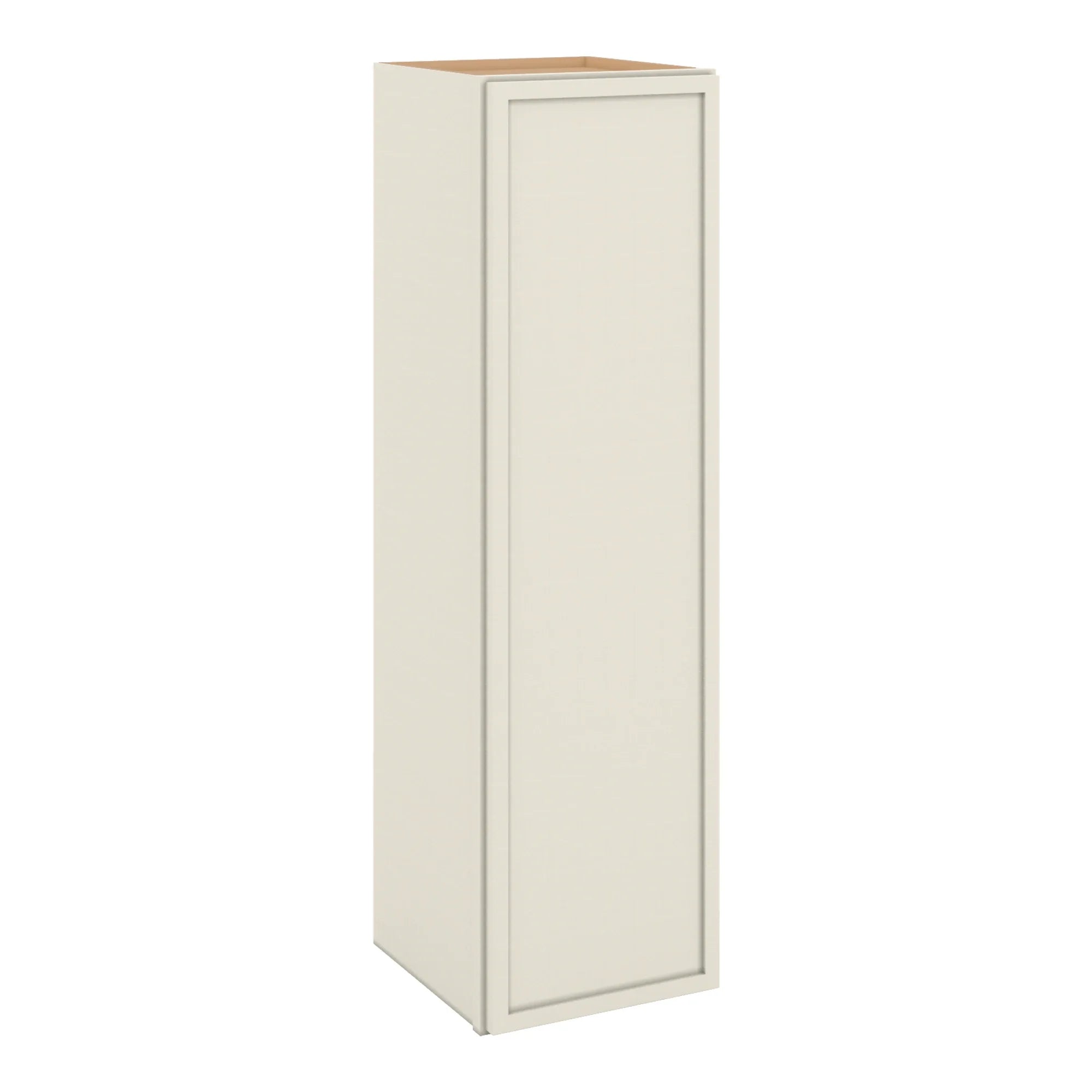 Modernform Cabinet Slim Dove White 12" W X 42" H X 12" D Single Door Wall Cabinet