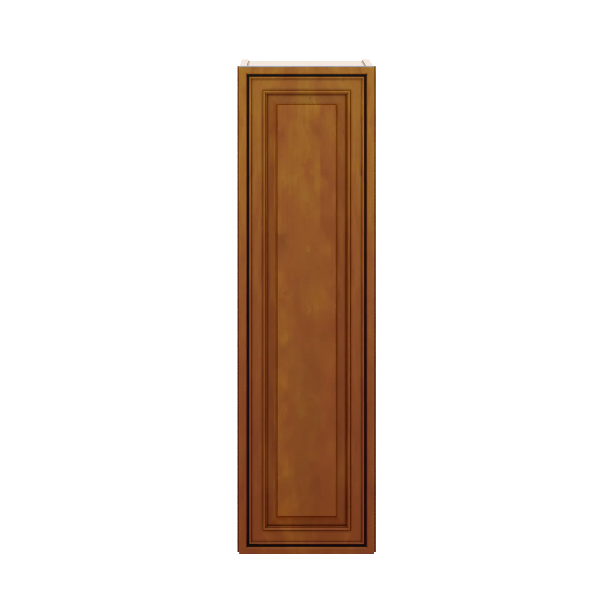 j k mocha glazed k10 single door wall cabinet 12 w x 42 h