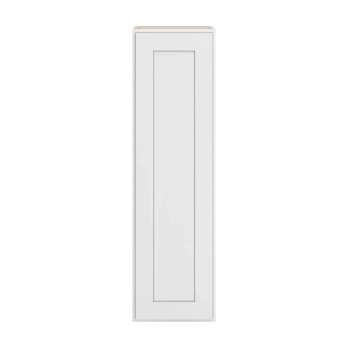 cnc luxor white 12 w x 42 h single door wall cabinet