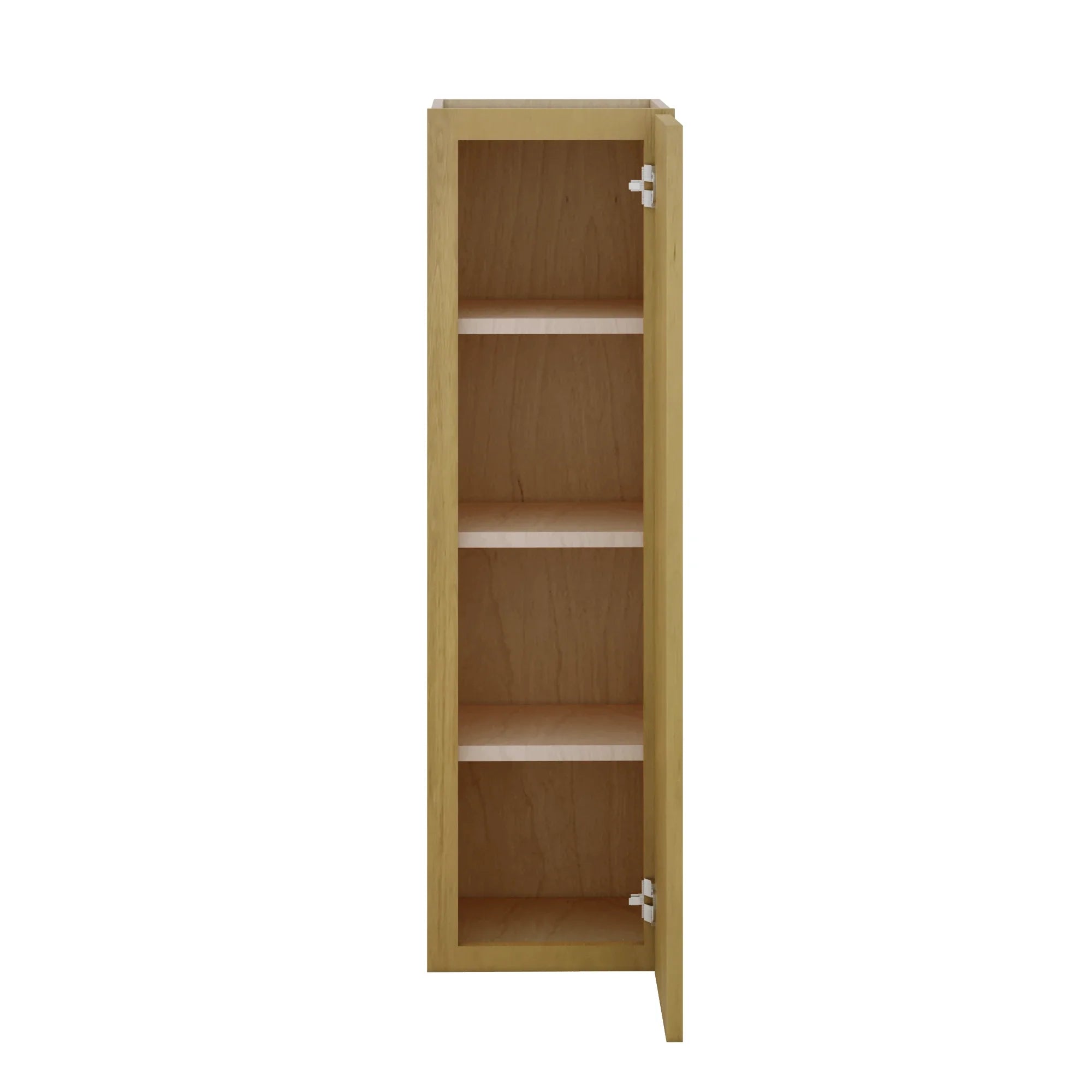 Modernform Cabinet Natural Shaker 12" W X 42" H X 12" D Single Door Wall Cabinet