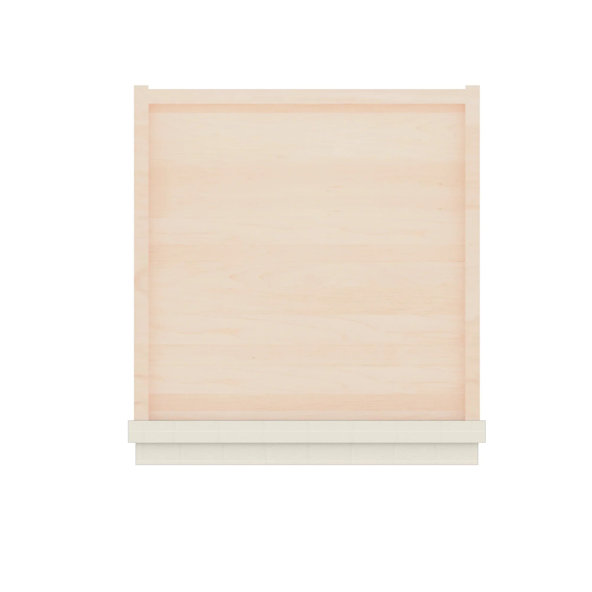 Modernform Cabinet Slim Dove White 12" W X 42" H X 12" D Single Door Wall Cabinet