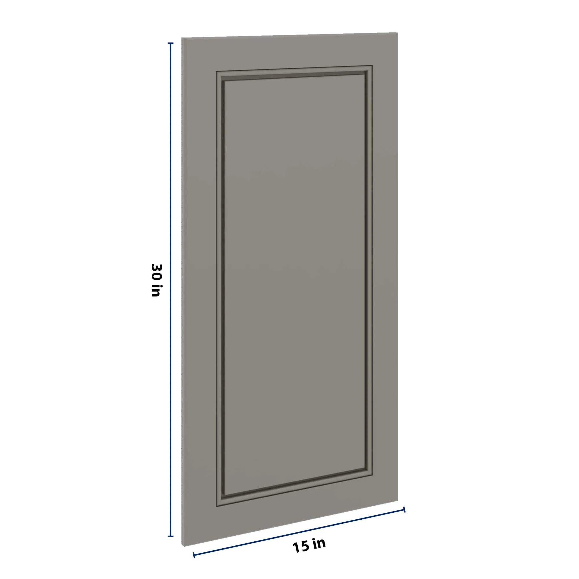 J&K Greige K3 Dummy Door Panel 15" W x 30" H
