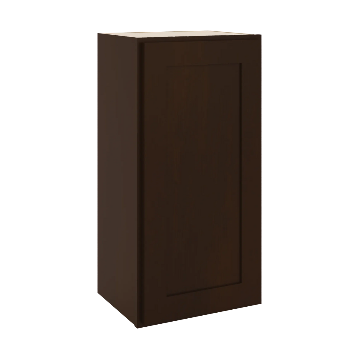 CNC Luxor 5-Piece Espresso 15" W X 30" H Single Door Wall Cabinet