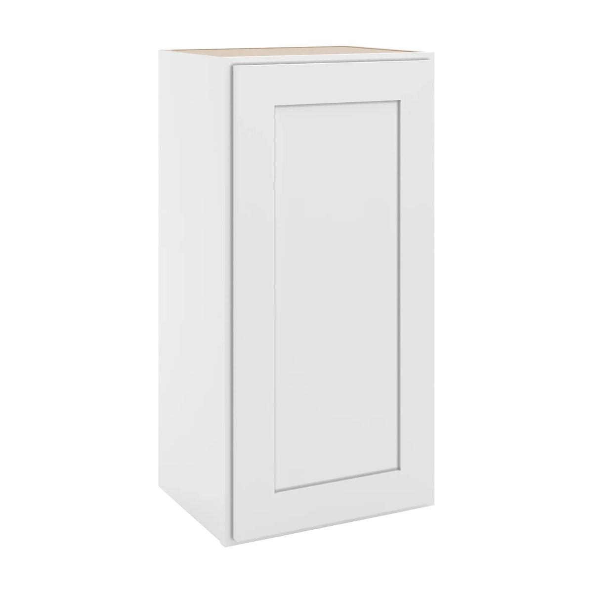 cnc luxor white 15 w x 30 h single door wall cabinet