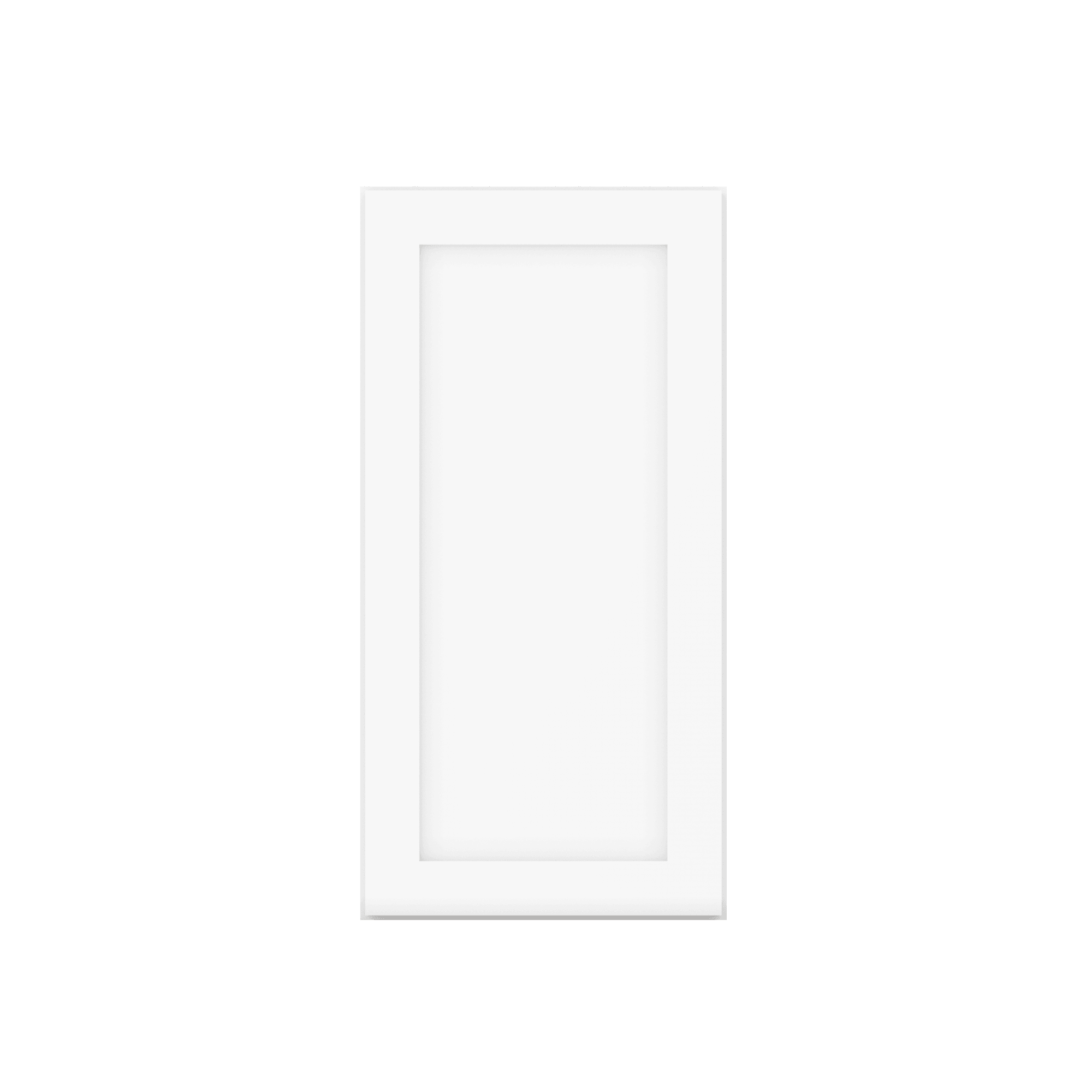 Wall Kitchen Cabinet W1530 Alpina White LessCare 15 in. width 30 in. height 12 in. depth