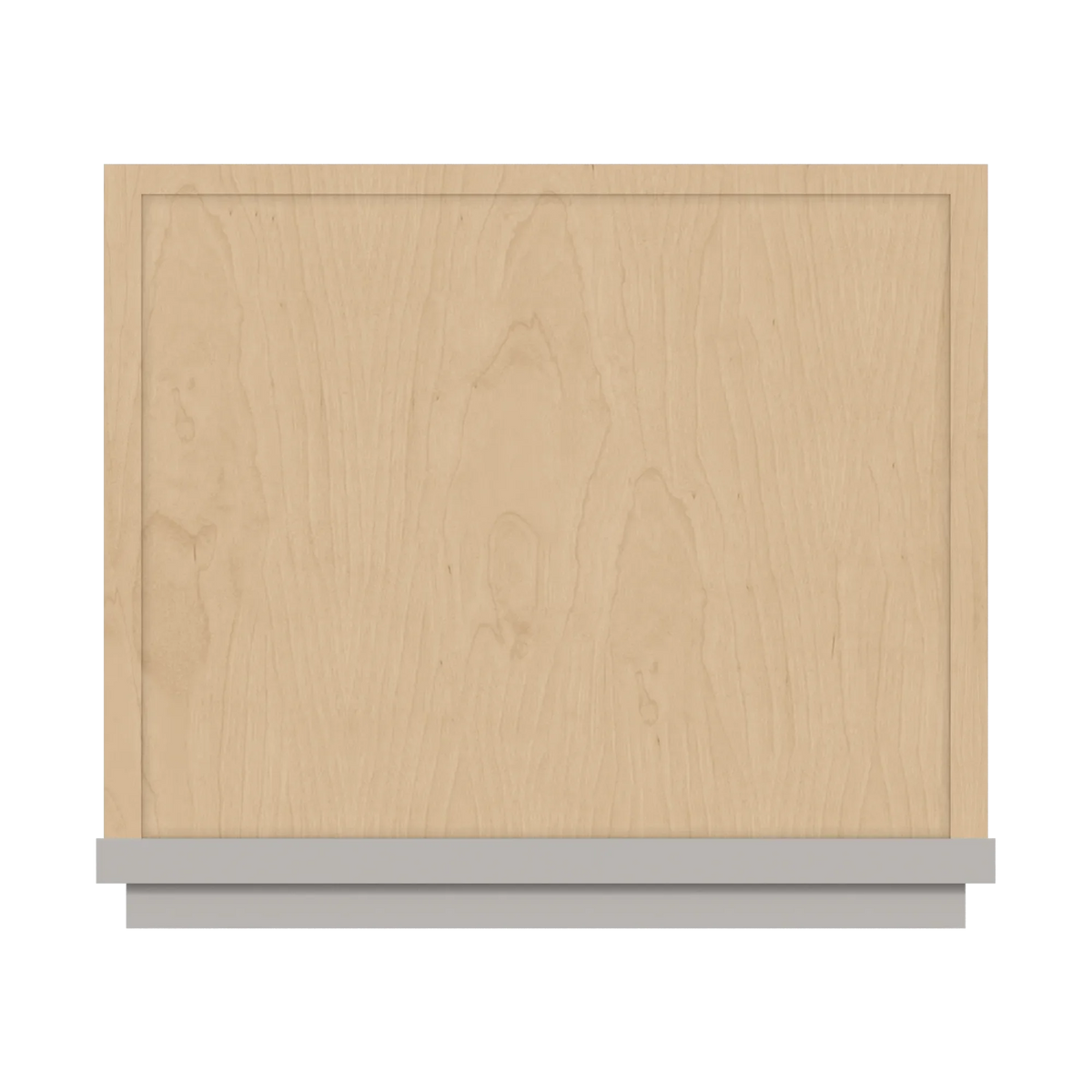 cnc luxor 5 piece misty grey 15 w x 30 h single door wall cabinet