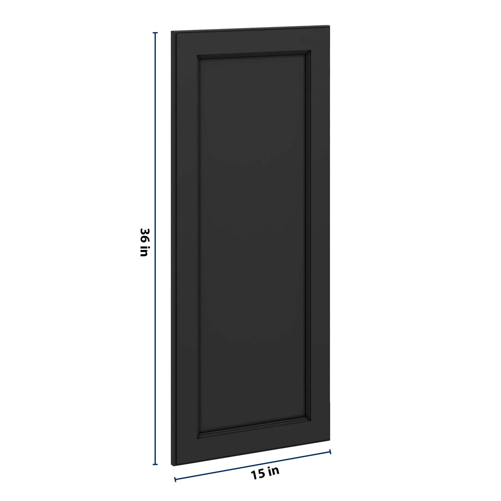 J&K Charcoal E2 Dummy Door Panel 15" W x 36" H