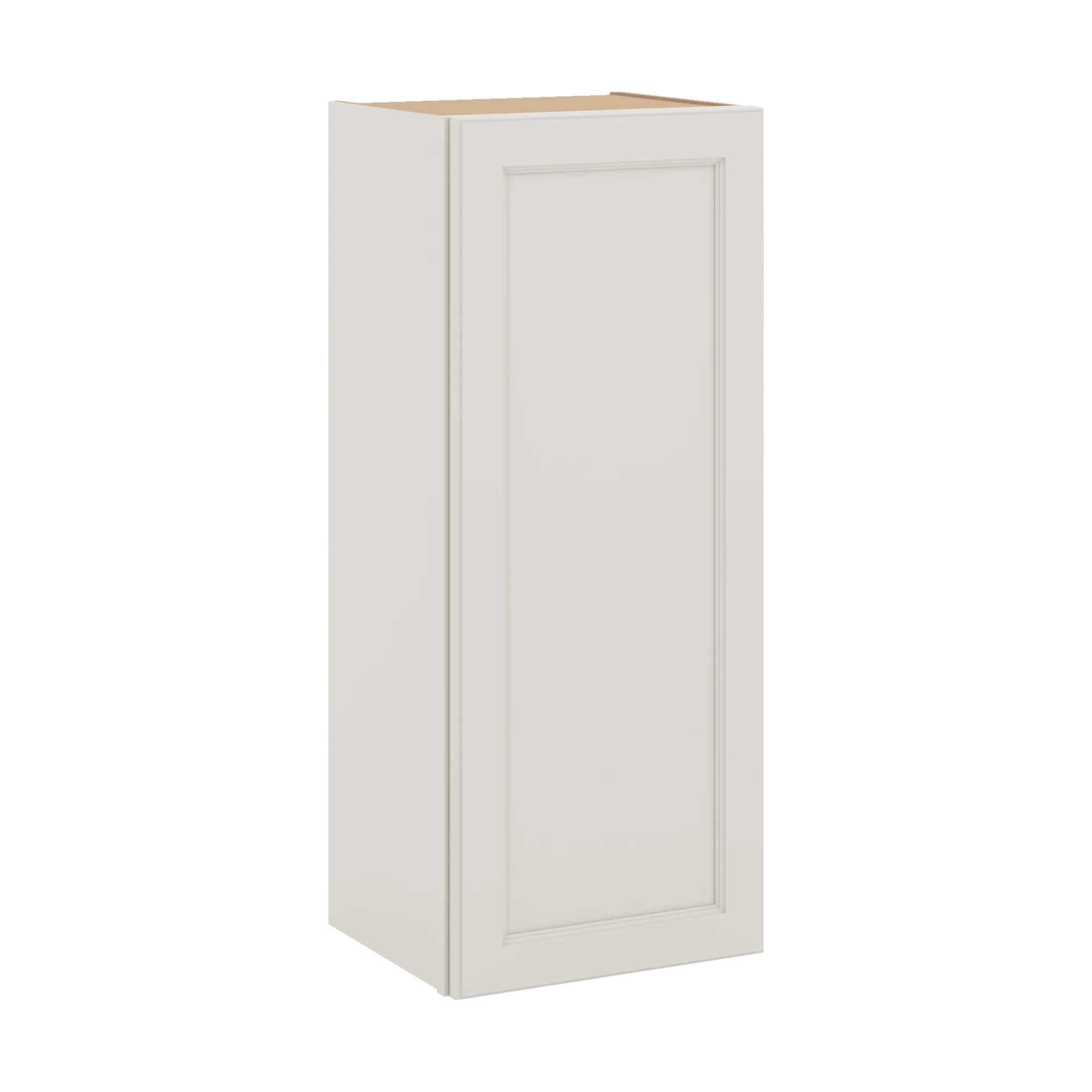 J&K Dove E1 Single Door Wall Cabinet - 15" W x 36" H