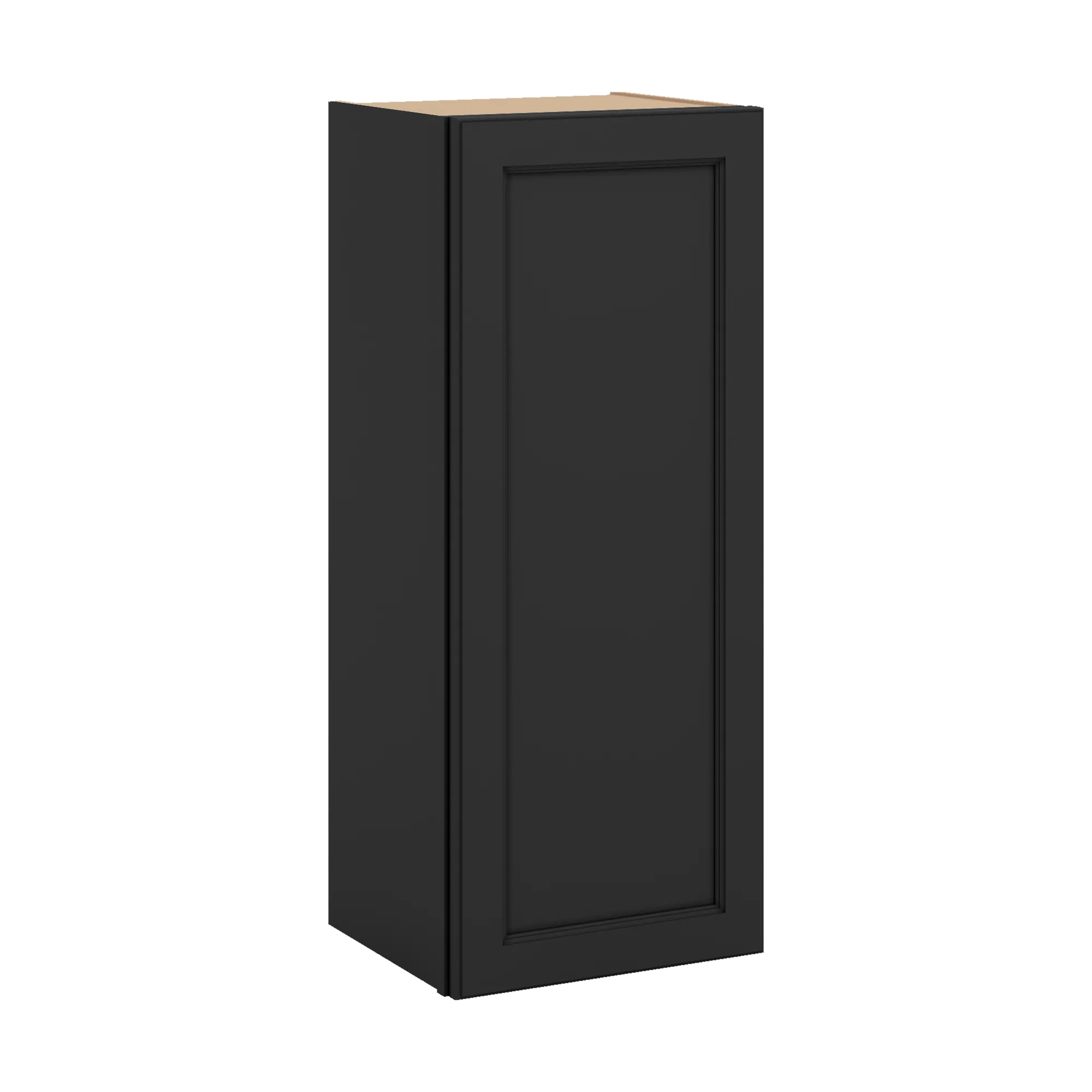 J&K Charcoal E2 Single Door Wall Cabinet - 15" W x 36" H