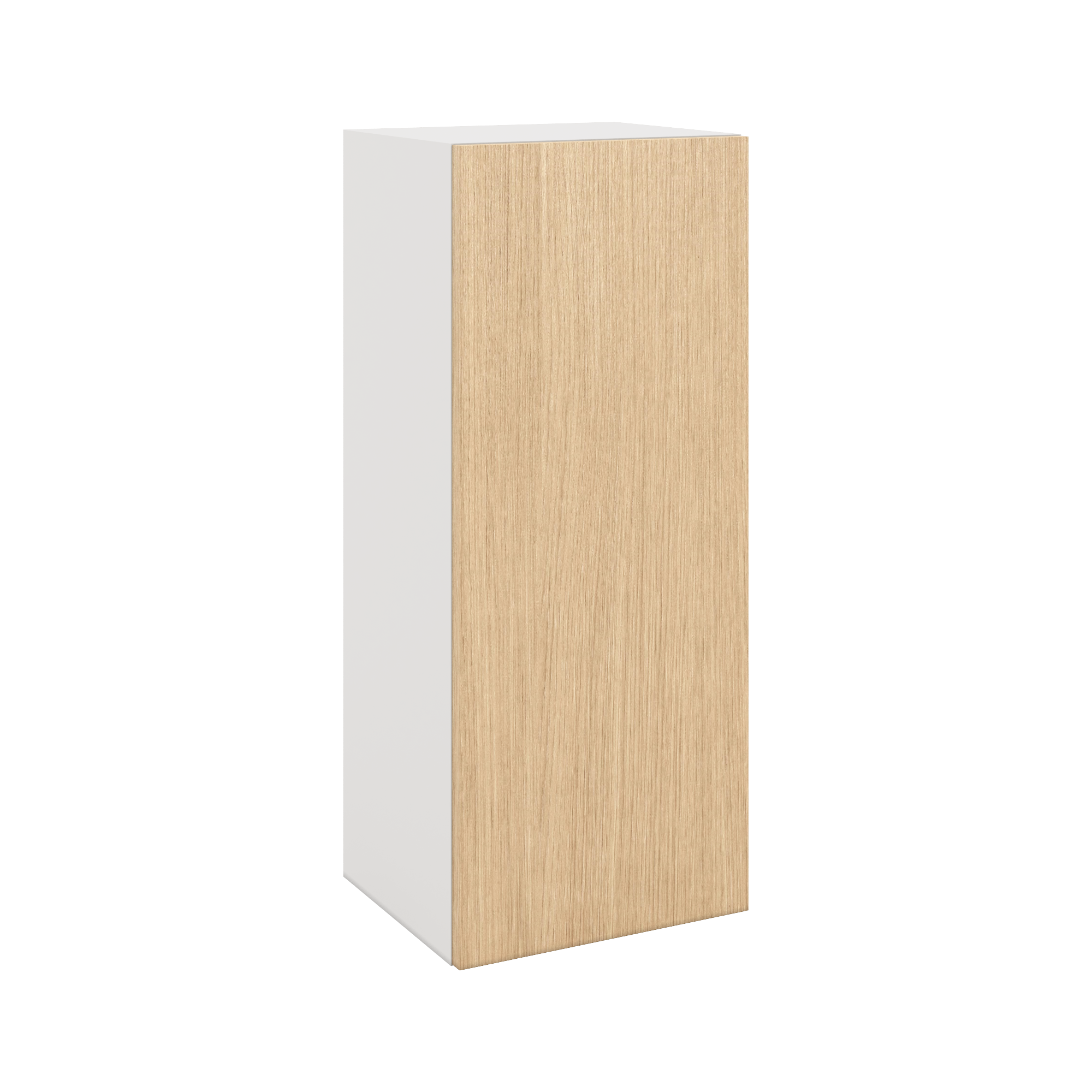 Modernform Cabinet Natural Oak 15" W X 36" H X 12" D Single Door Wall Cabinet
