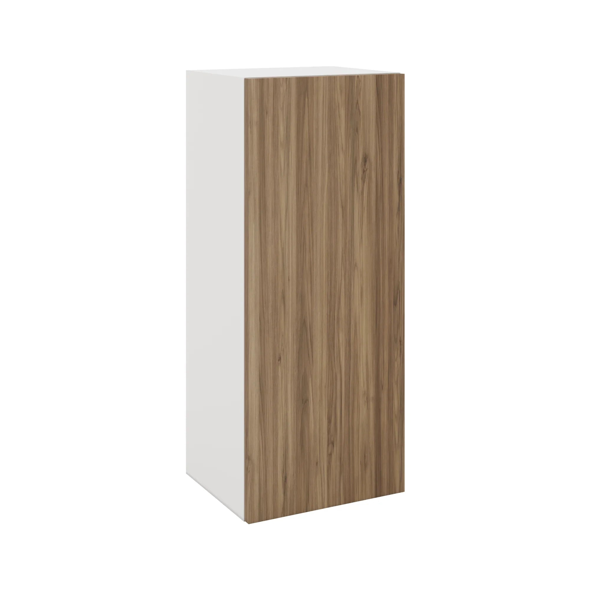 Modernform Cabinet Walnut 15" W X 36" H X 12" D Single Door Wall Cabinet