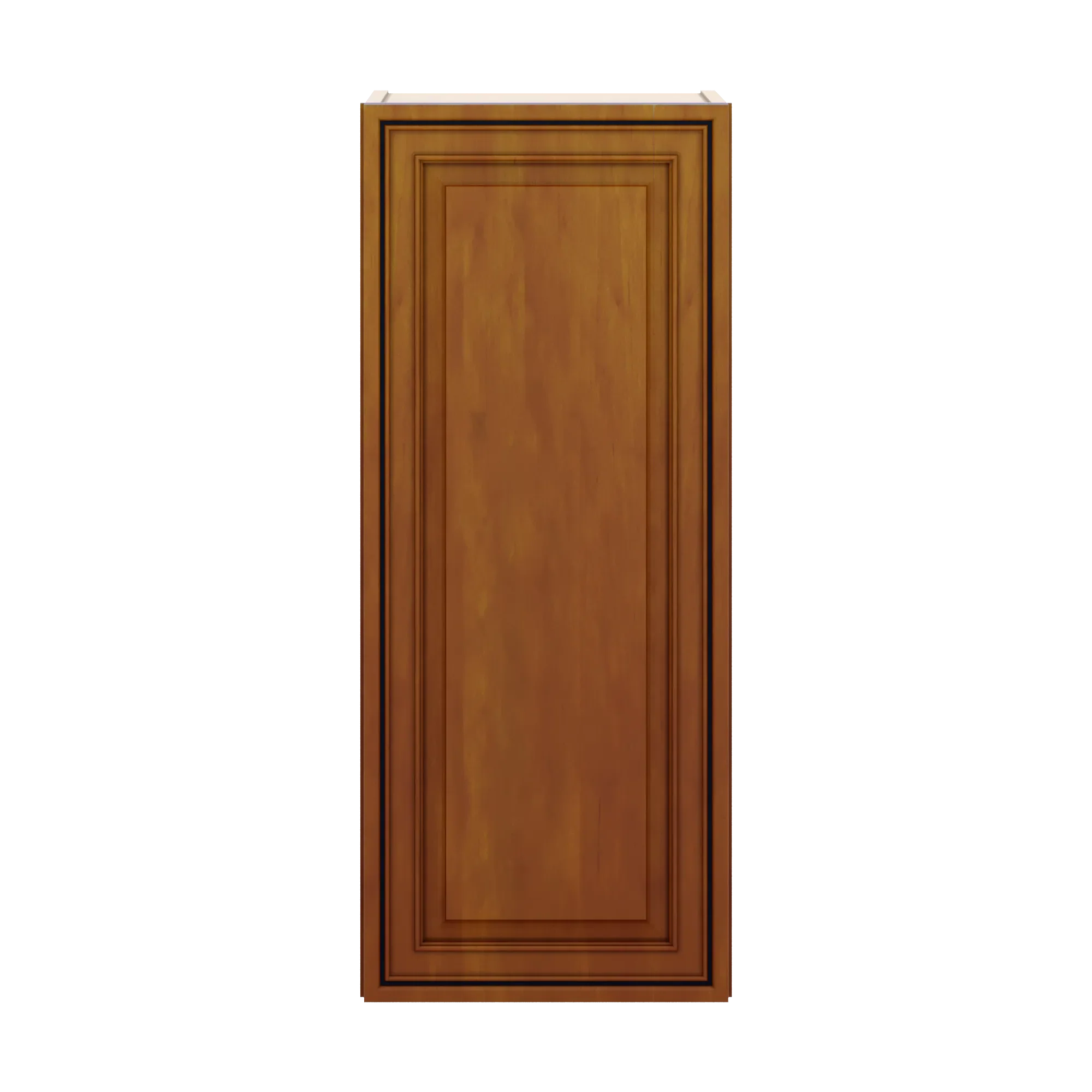 j k mocha glazed k10 single door wall cabinet 15 w x 36 h