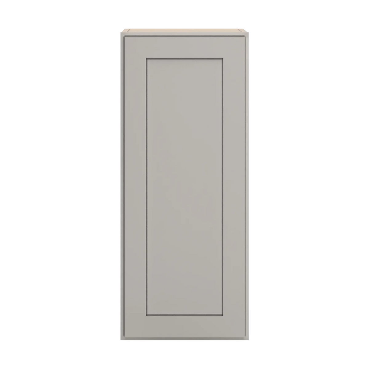 cnc luxor 5 piece misty grey 15 w x 36 h single door wall cabinet