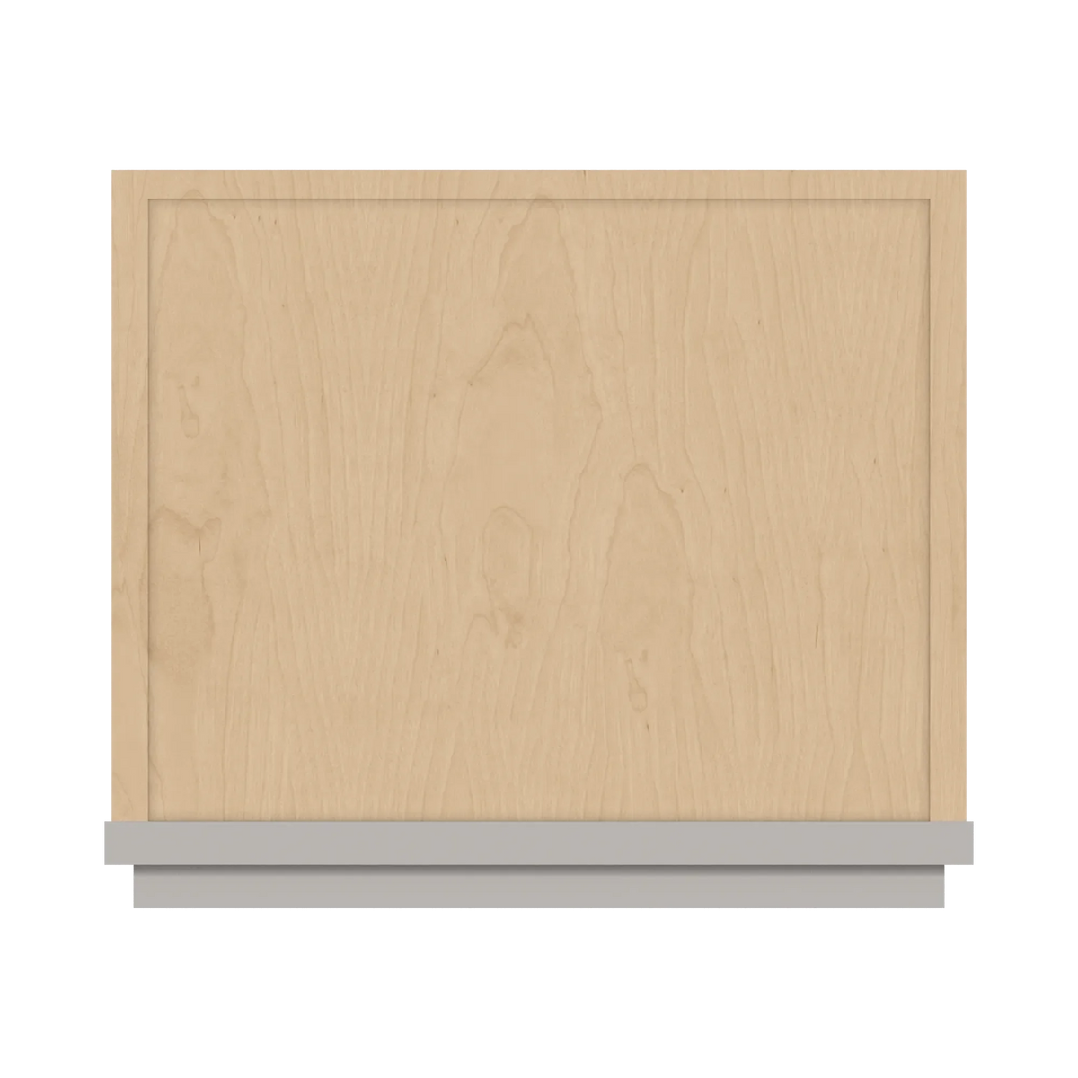 cnc luxor 5 piece misty grey 15 w x 36 h single door wall cabinet
