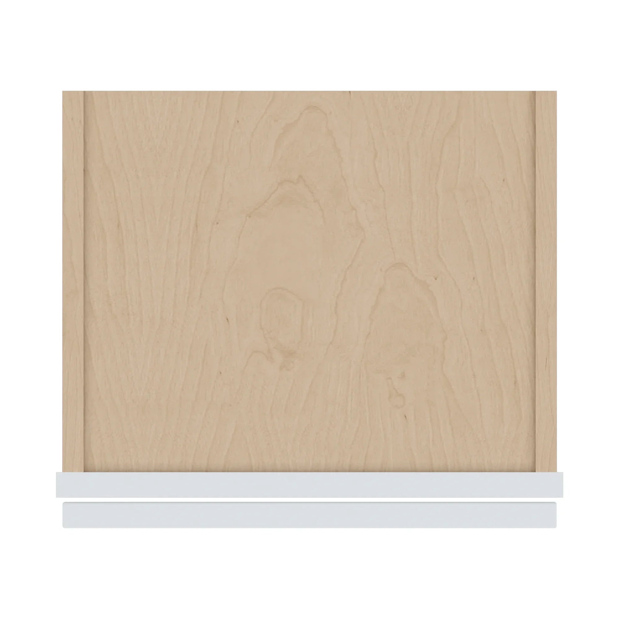 J&K White Shaker S8 Single Door Wall Cabinet   15" W x 36" H
