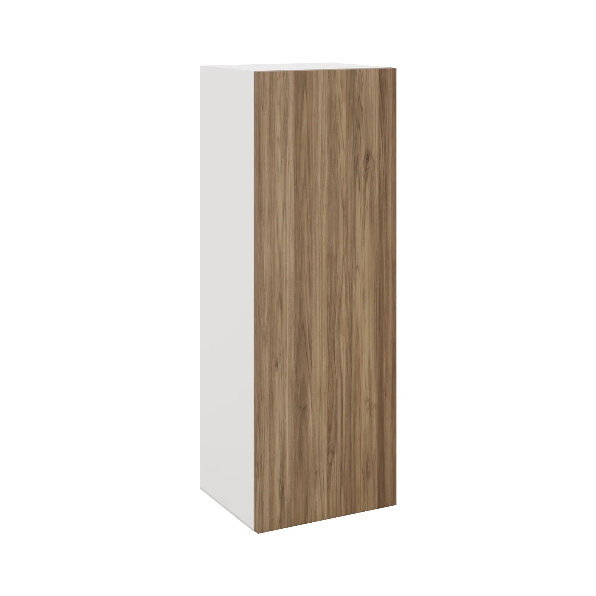 Modernform Cabinet Walnut 15" W X 42" H X 12" D Single Door Wall Cabinet