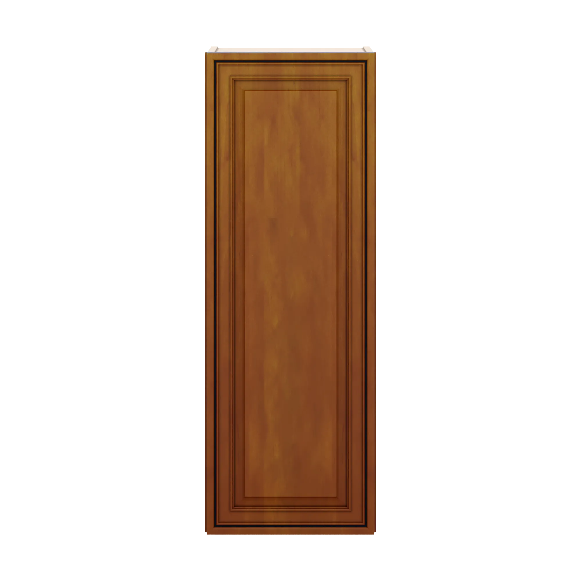 j k mocha glazed k10 single door wall cabinet 15 w x 42 h