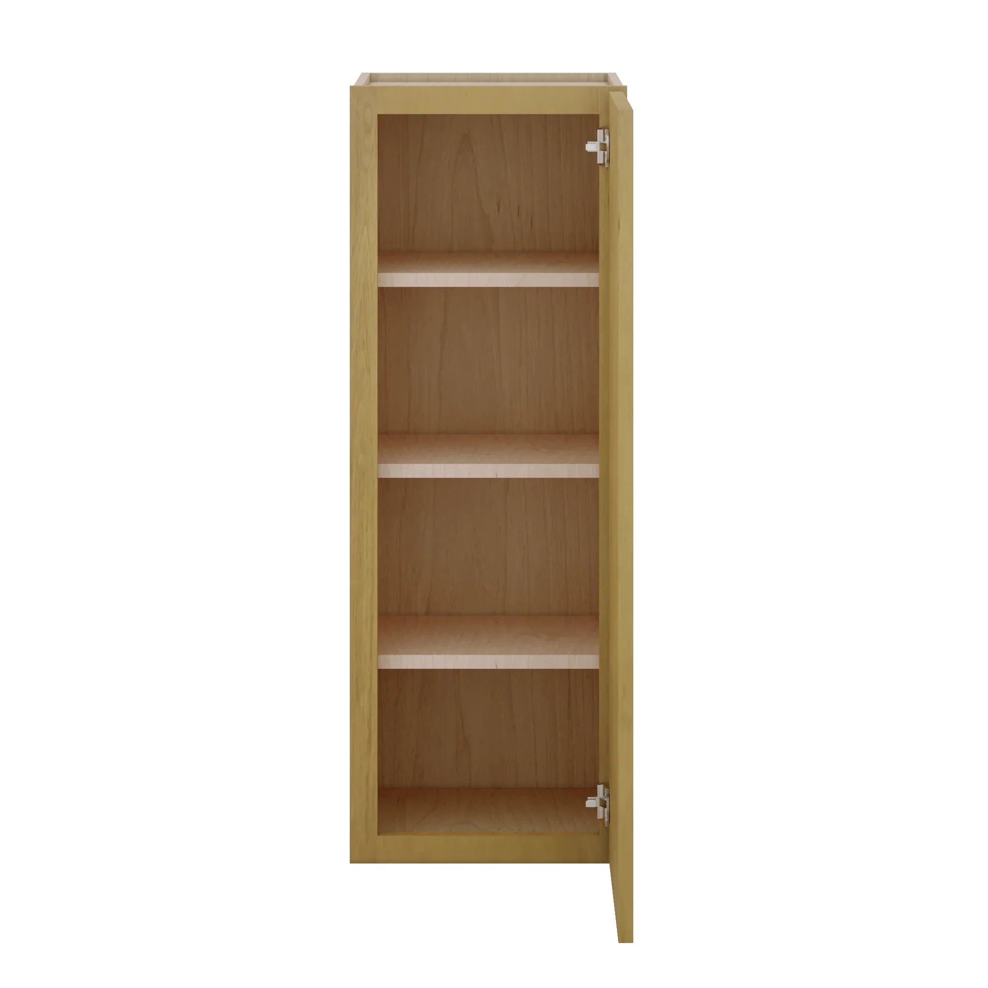 Modernform Cabinet Natural Shaker 15" W X 42" H X 12" D Single Door Wall Cabinet