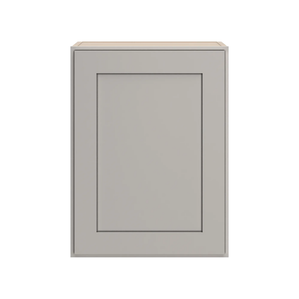cnc luxor 5 piece misty grey 18 w x 24 h single door wall cabinet