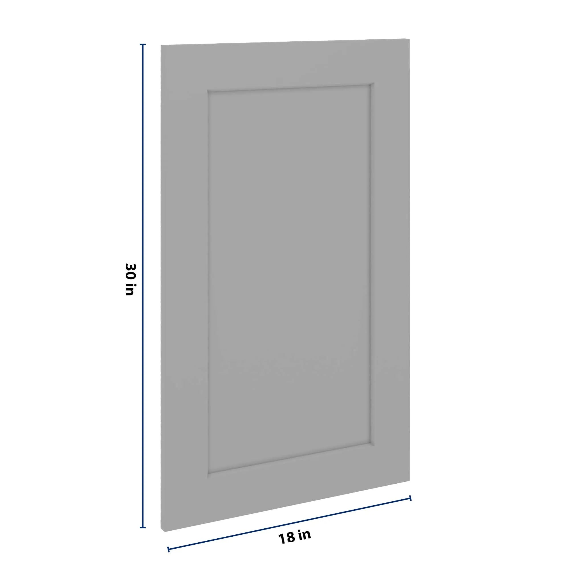 J&K Castle Grey S5 Dummy Door Panel 18" W x 30" H