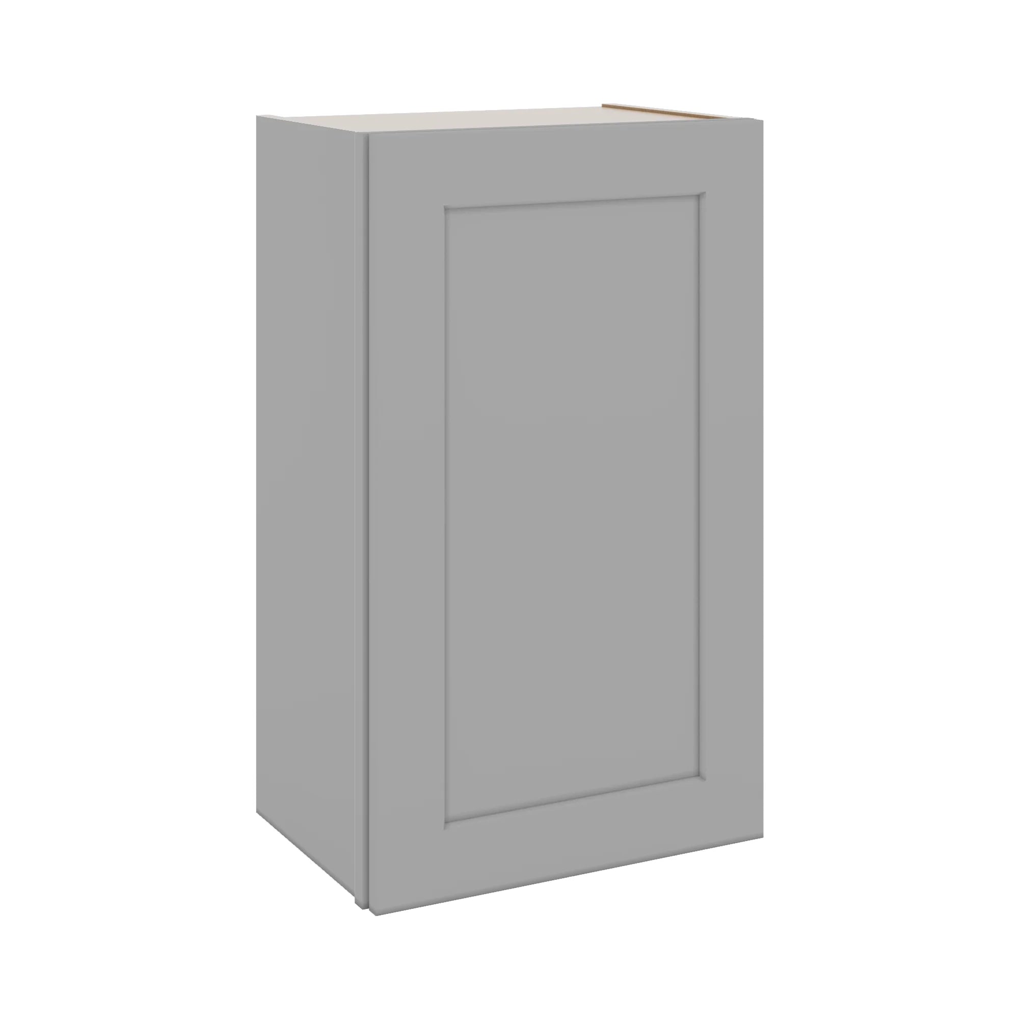 J&K Castle Grey S5 Single Door Wall Cabinet - 18" W x 30" H