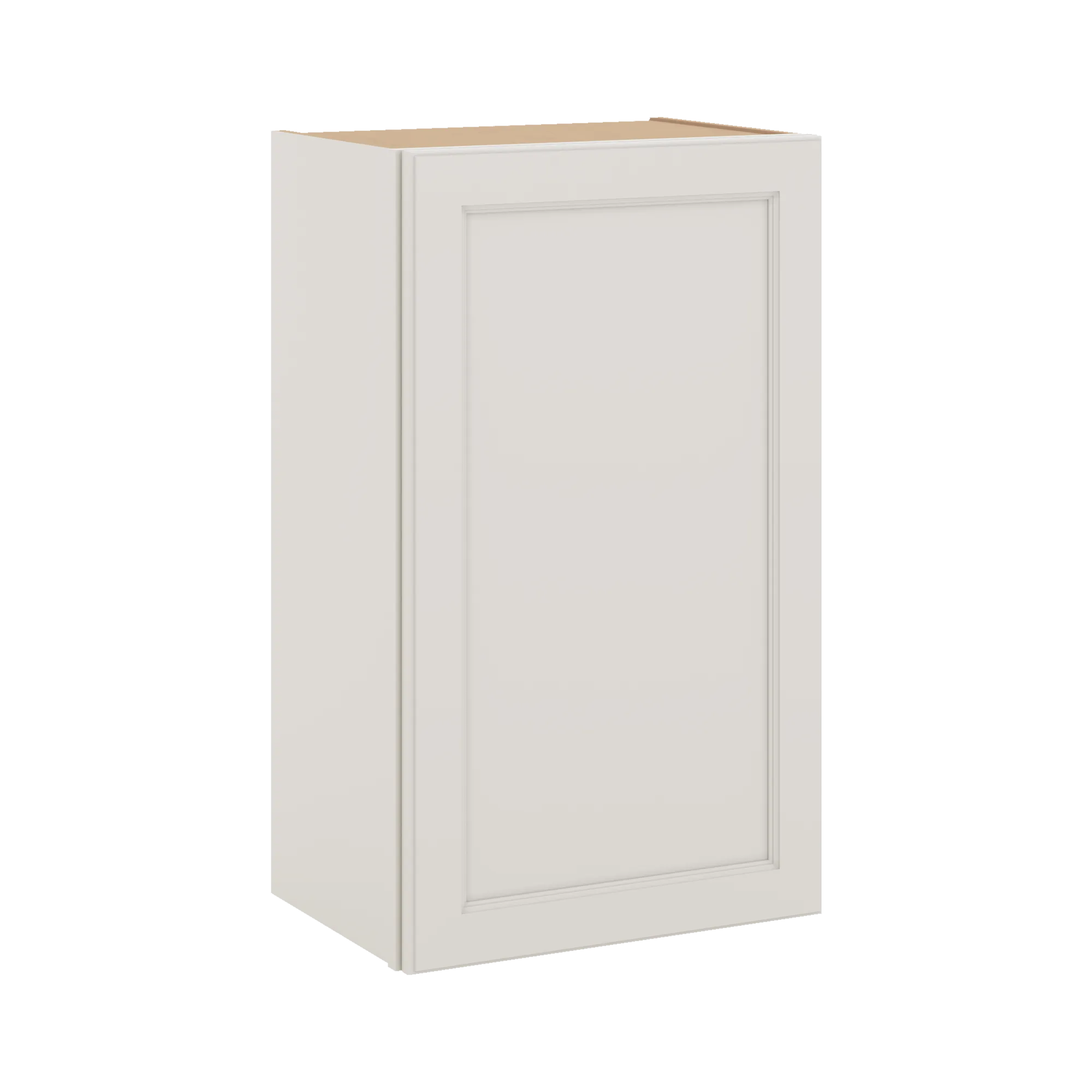 J&K Dove E1 Single Door Wall Cabinet - 18" W x 30" H