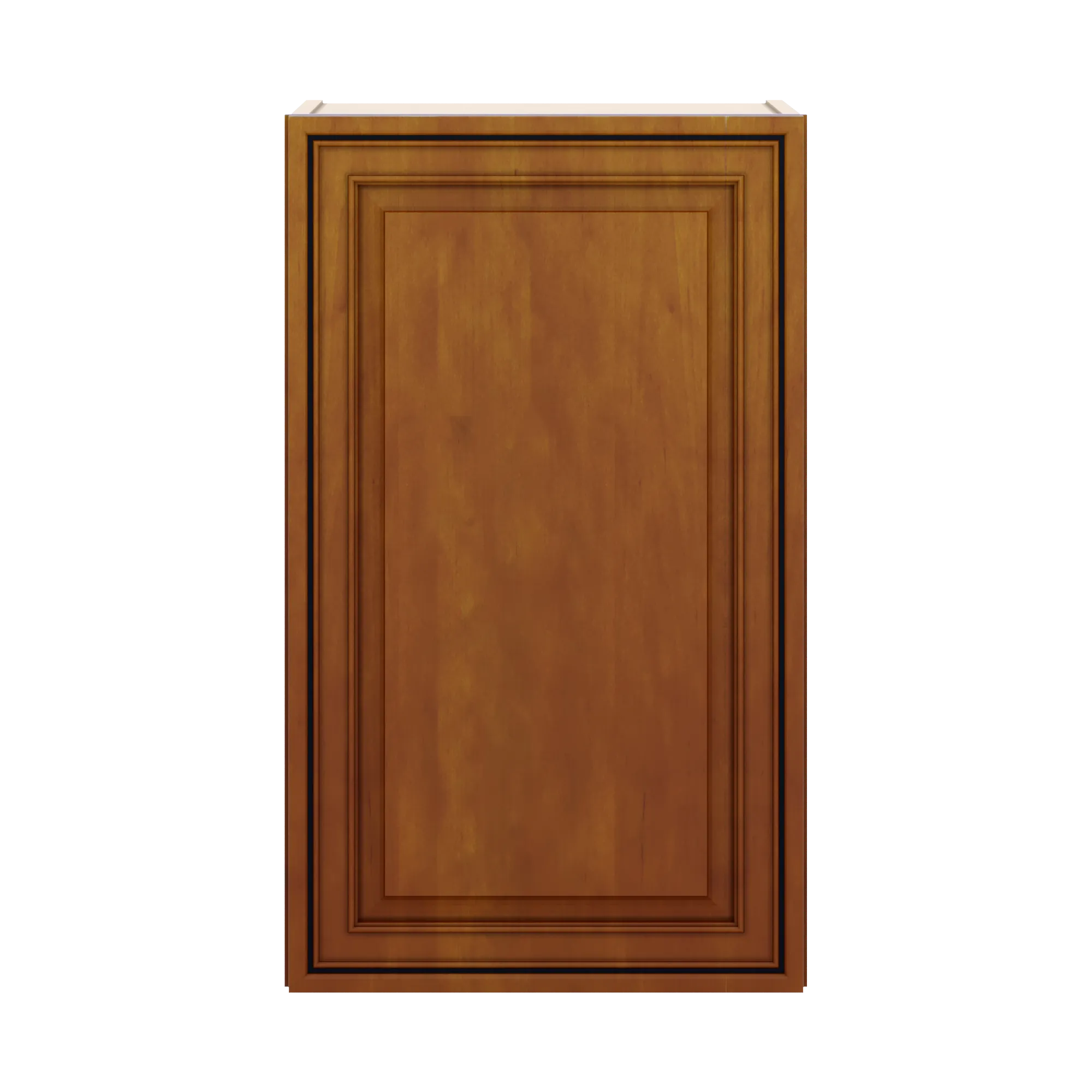 j k mocha glazed k10 single door wall cabinet 18 w x 30 h