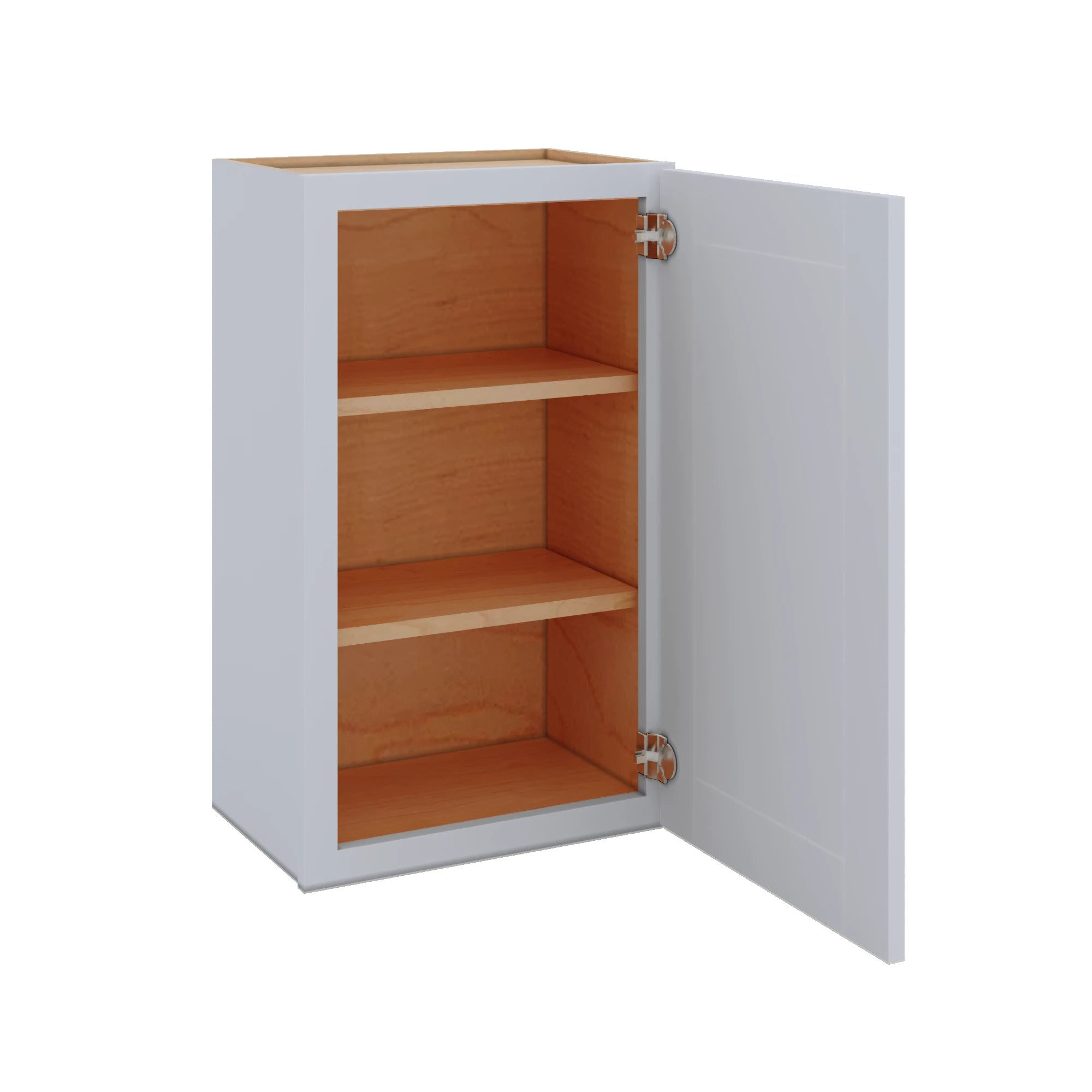 Modernform Cabinet Grey Shaker 18" W X 30" H X 12" D  Single Door Wall Cabinet