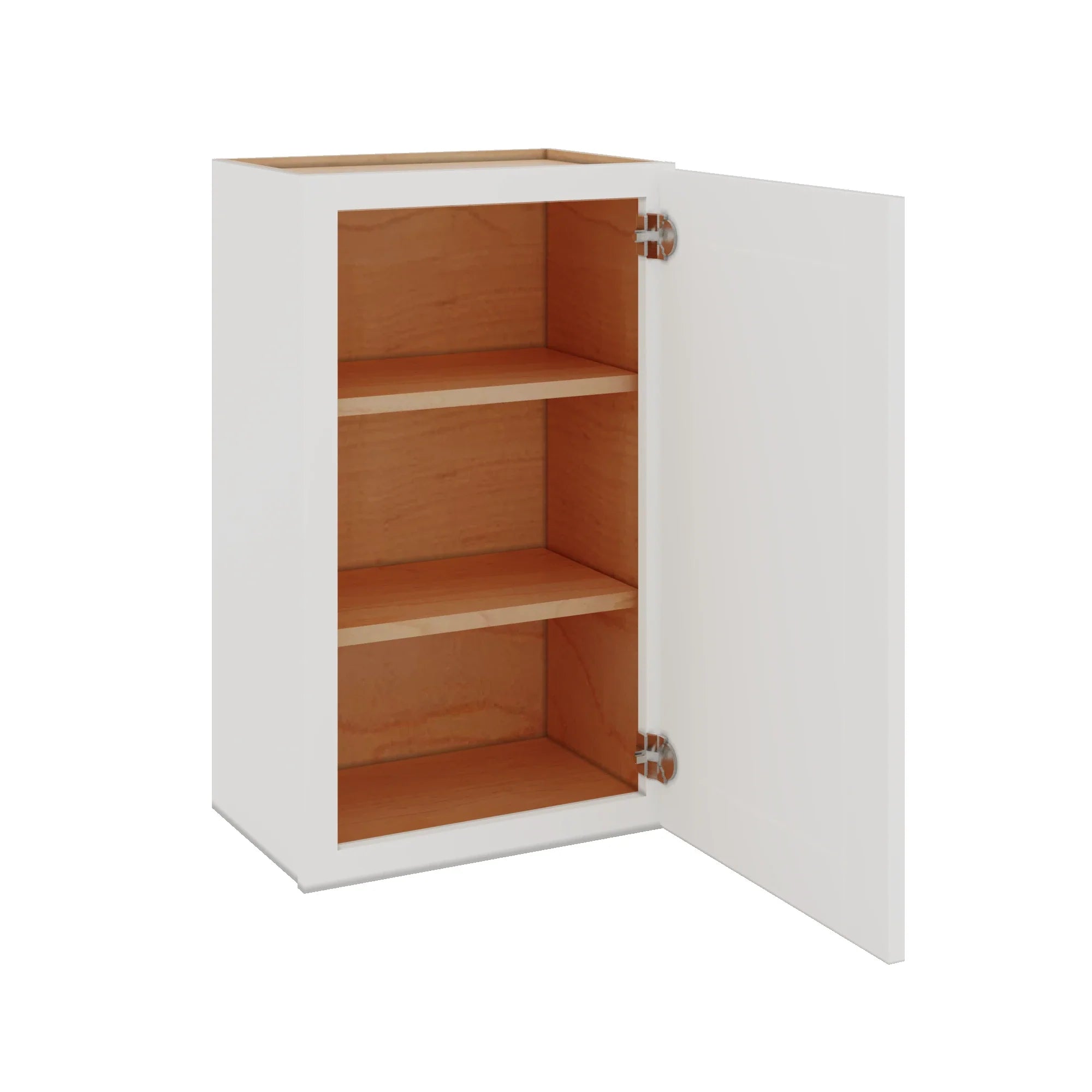 Modernform Cabinet White Shaker 18" W X 30" H X 12" D  Single Door Wall Cabinet