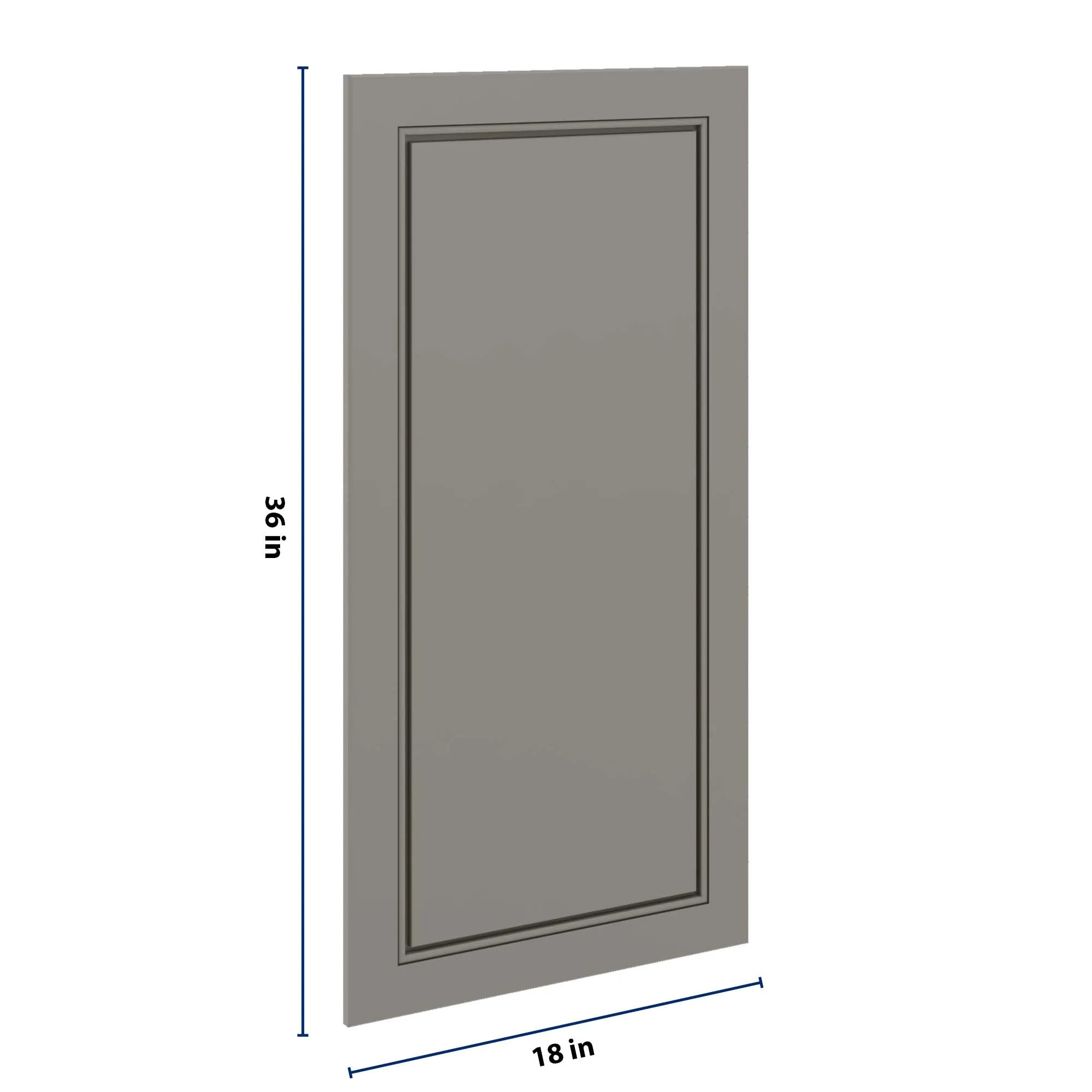 J&K Greige K3 Dummy Door Panel 18" W x 36" H