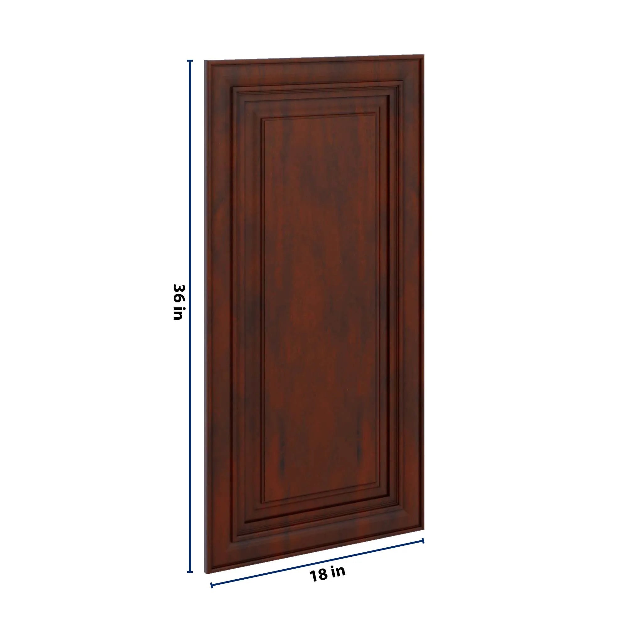 J&K Mahogany J5 Dummy Door Panel 18" W x 36" H